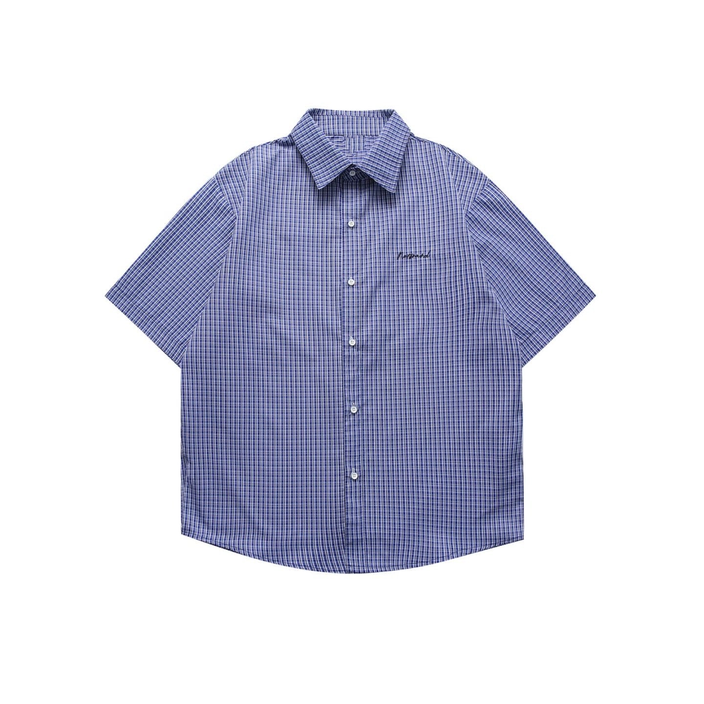 Aomizu Drop-Shoulder Gingham Shirt