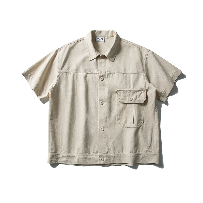 Shizen Washed Short Sleeve Shirt