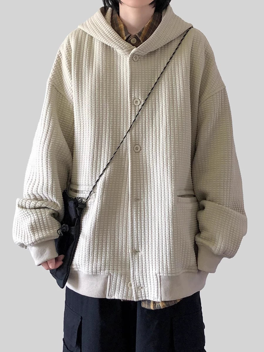 Takao Textured Zip Jacket – Kurashi Living