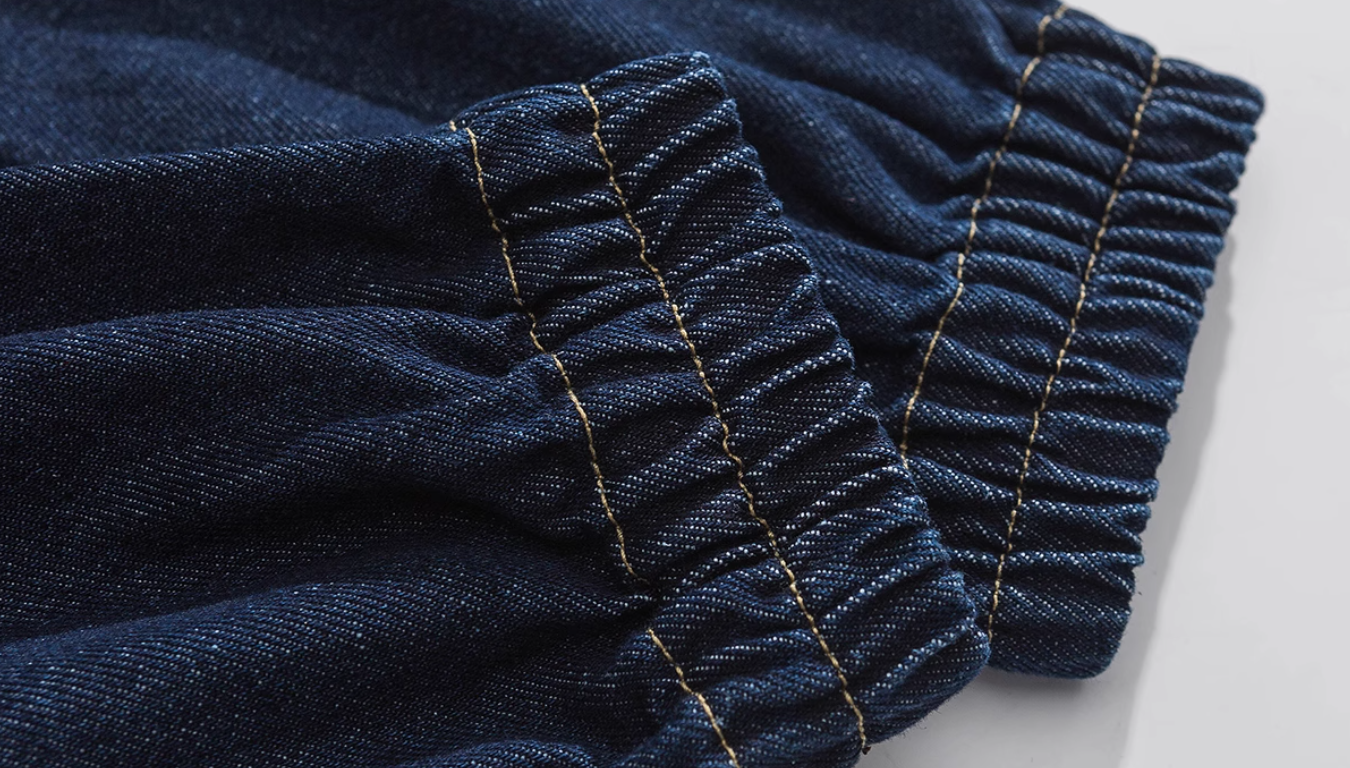 Denim Toggle Hooded Jacket