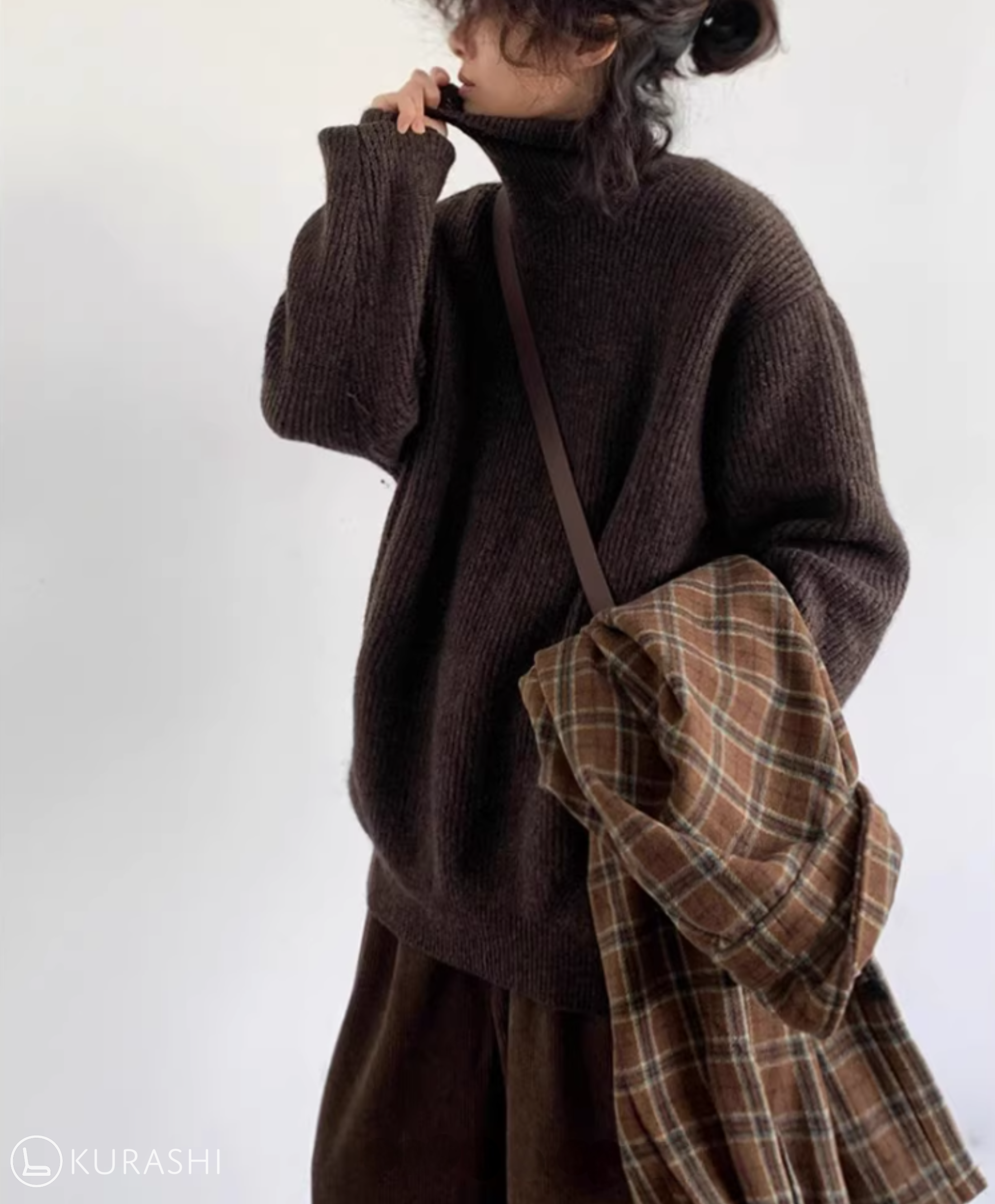 Shizumi Turtleneck Sweater – Kurashi Living
