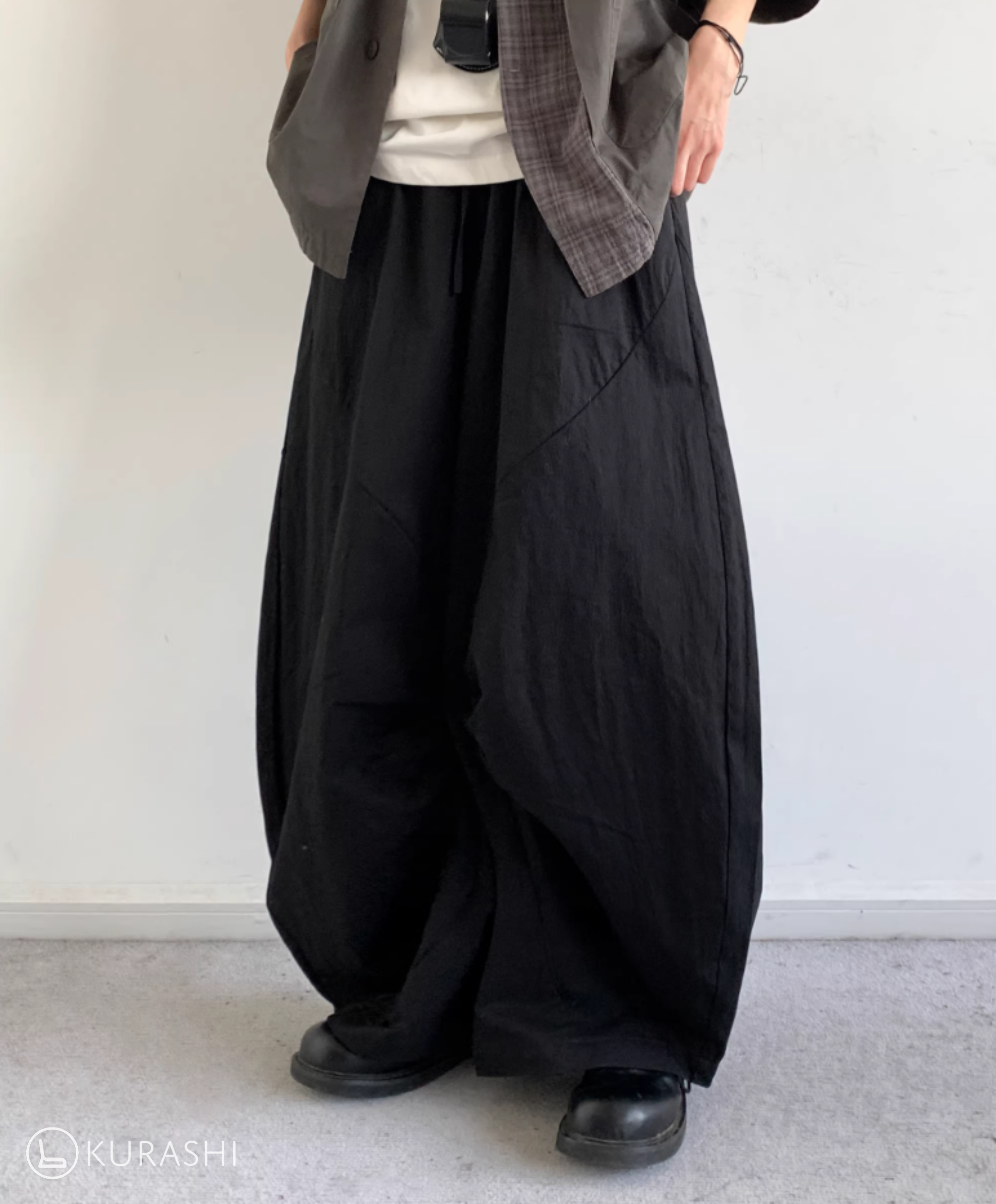 Kaito Airflow Wide-Leg Trousers – Kurashi Living