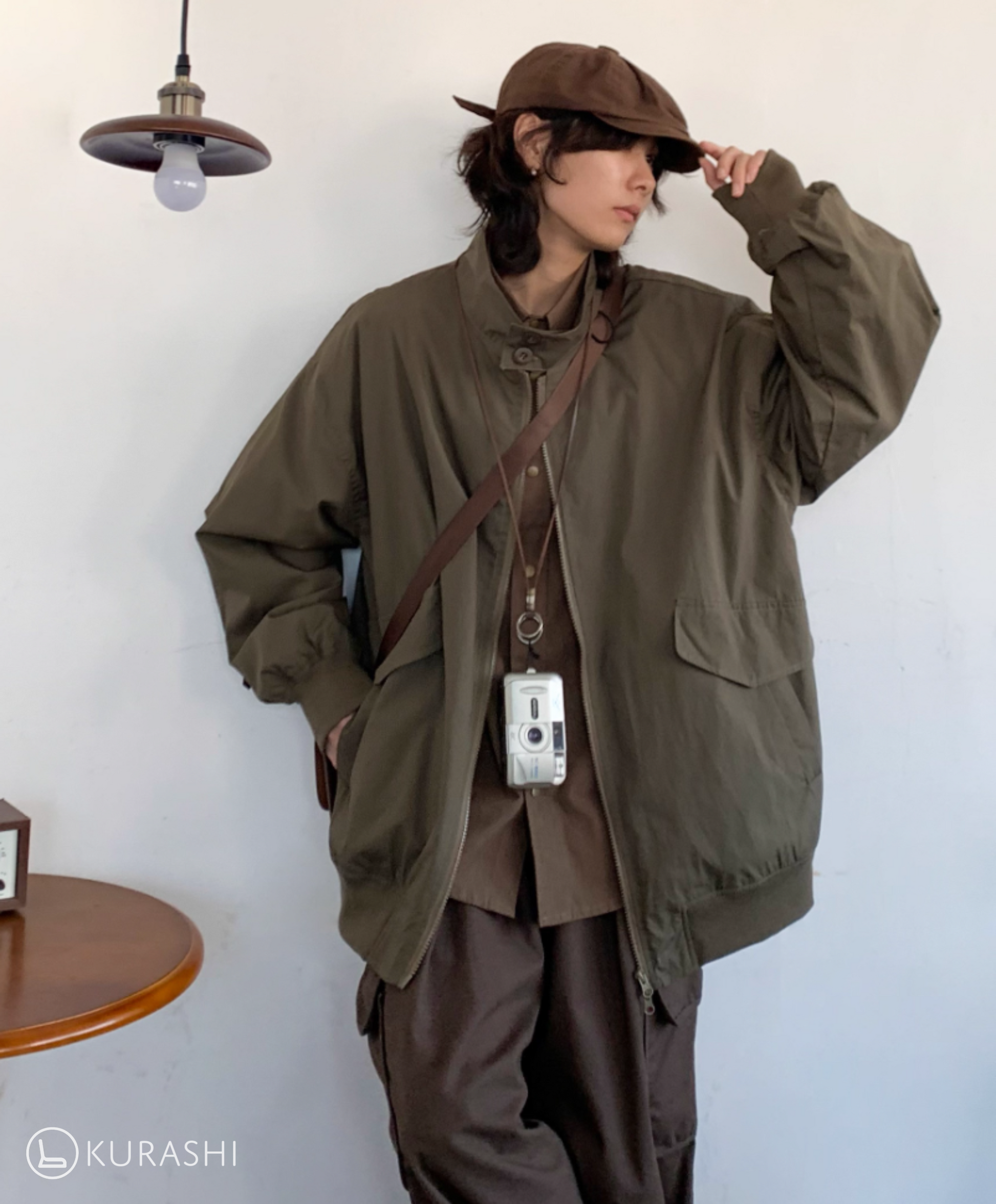 Rinto Padded Stand Collar Jacket