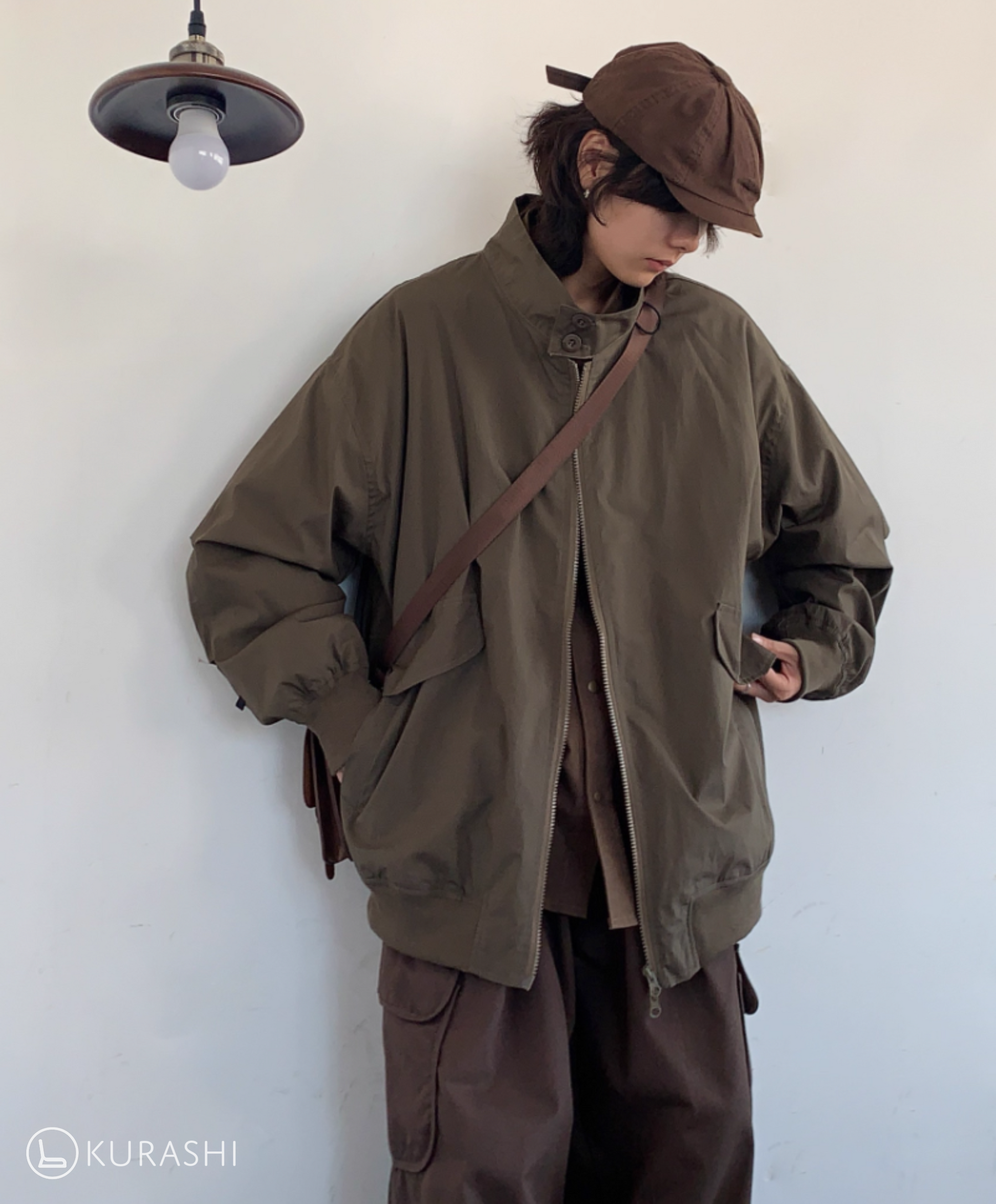 Rinto Padded Stand Collar Jacket