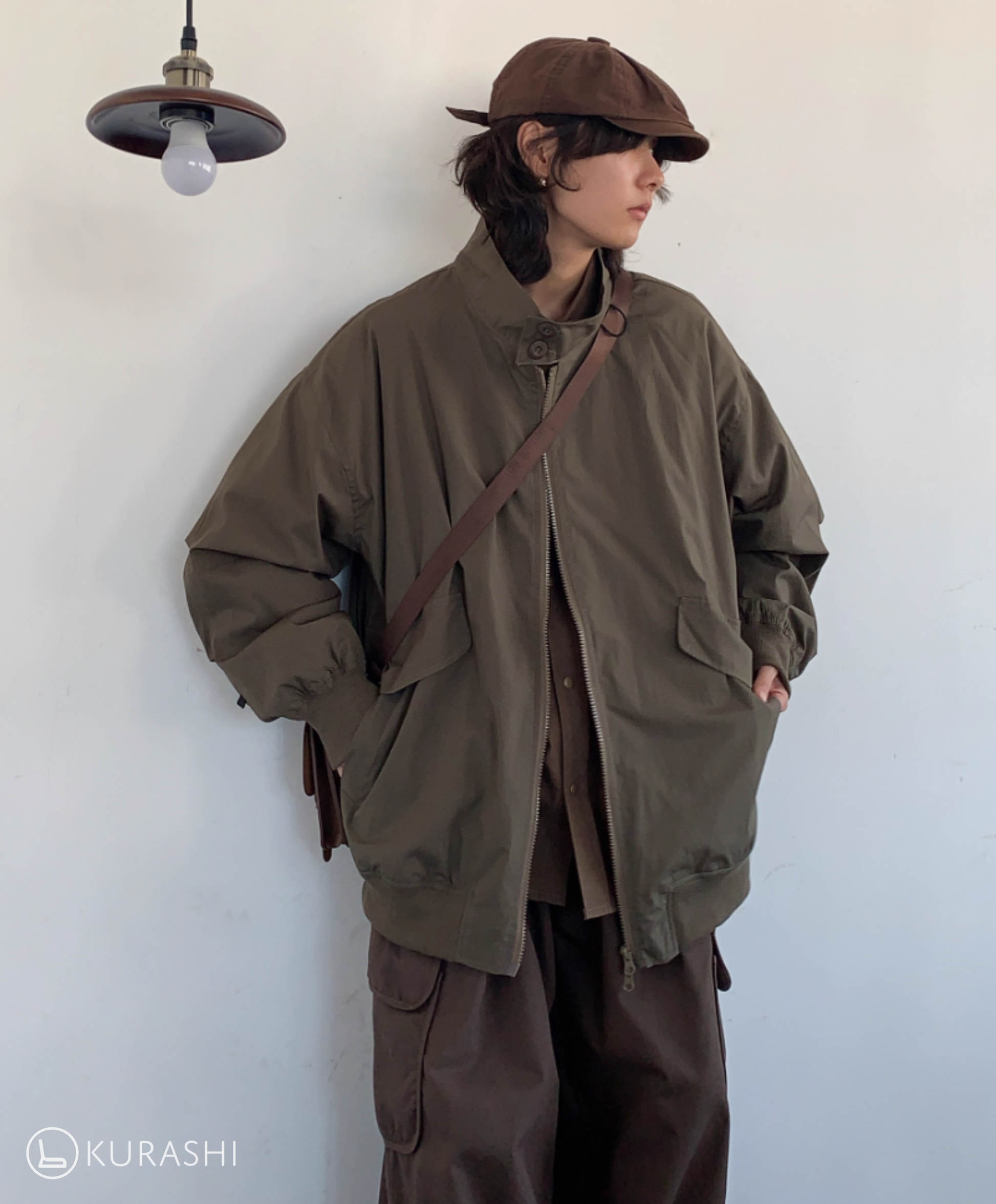 Rinto Padded Stand Collar Jacket