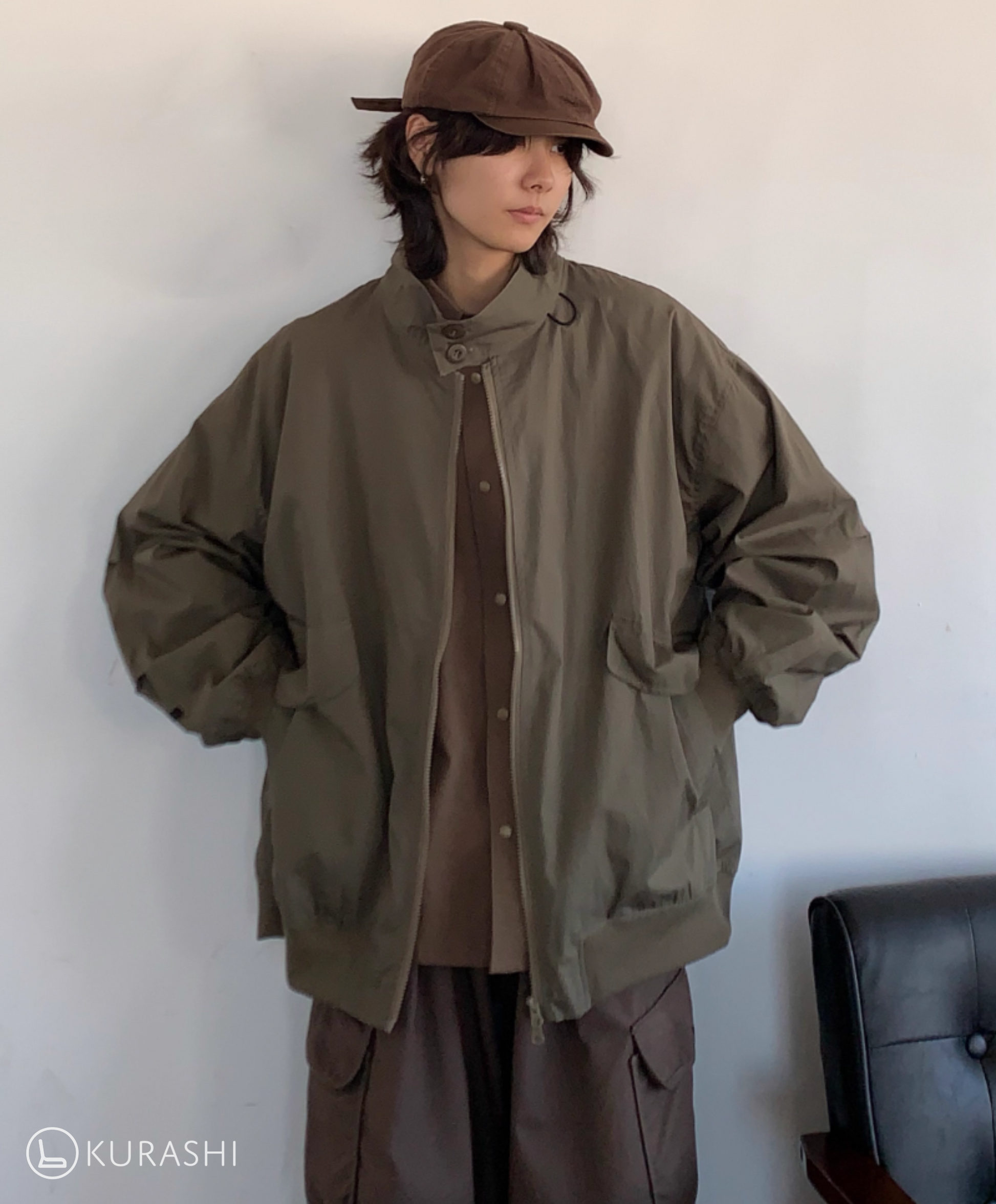 Rinto Padded Stand Collar Jacket