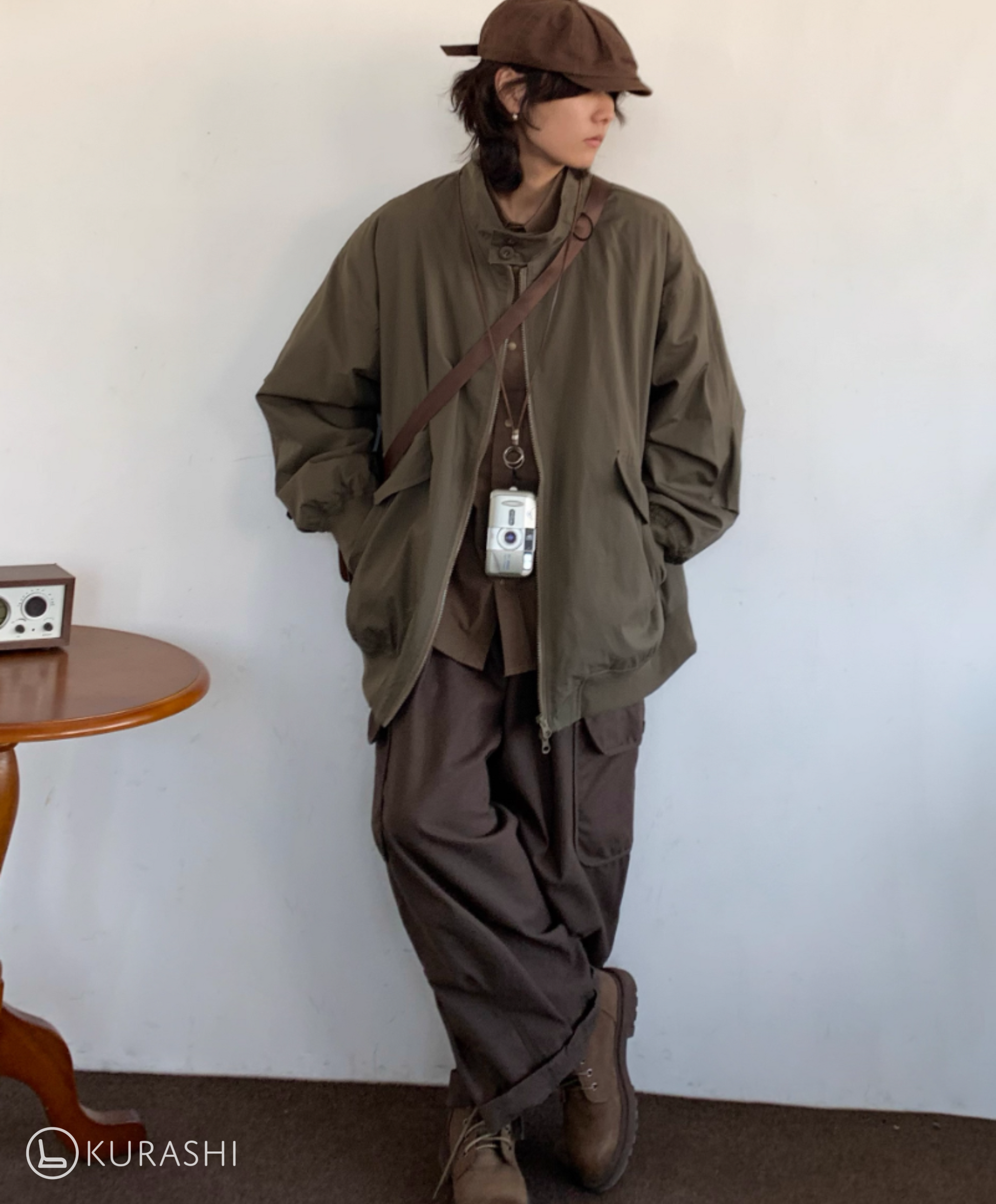 Rinto Padded Stand Collar Jacket
