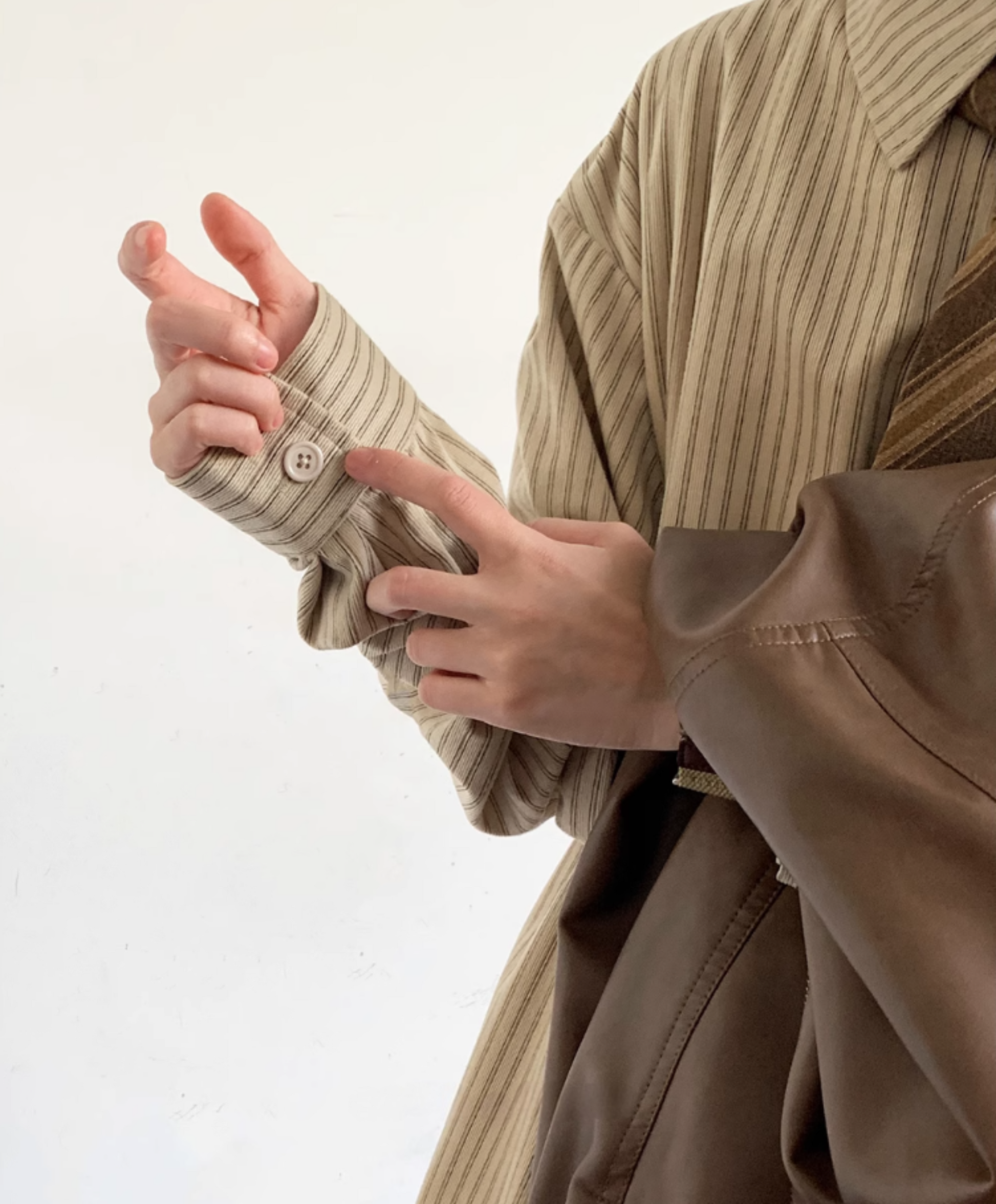 Hikaru Striped Corduroy Shirt