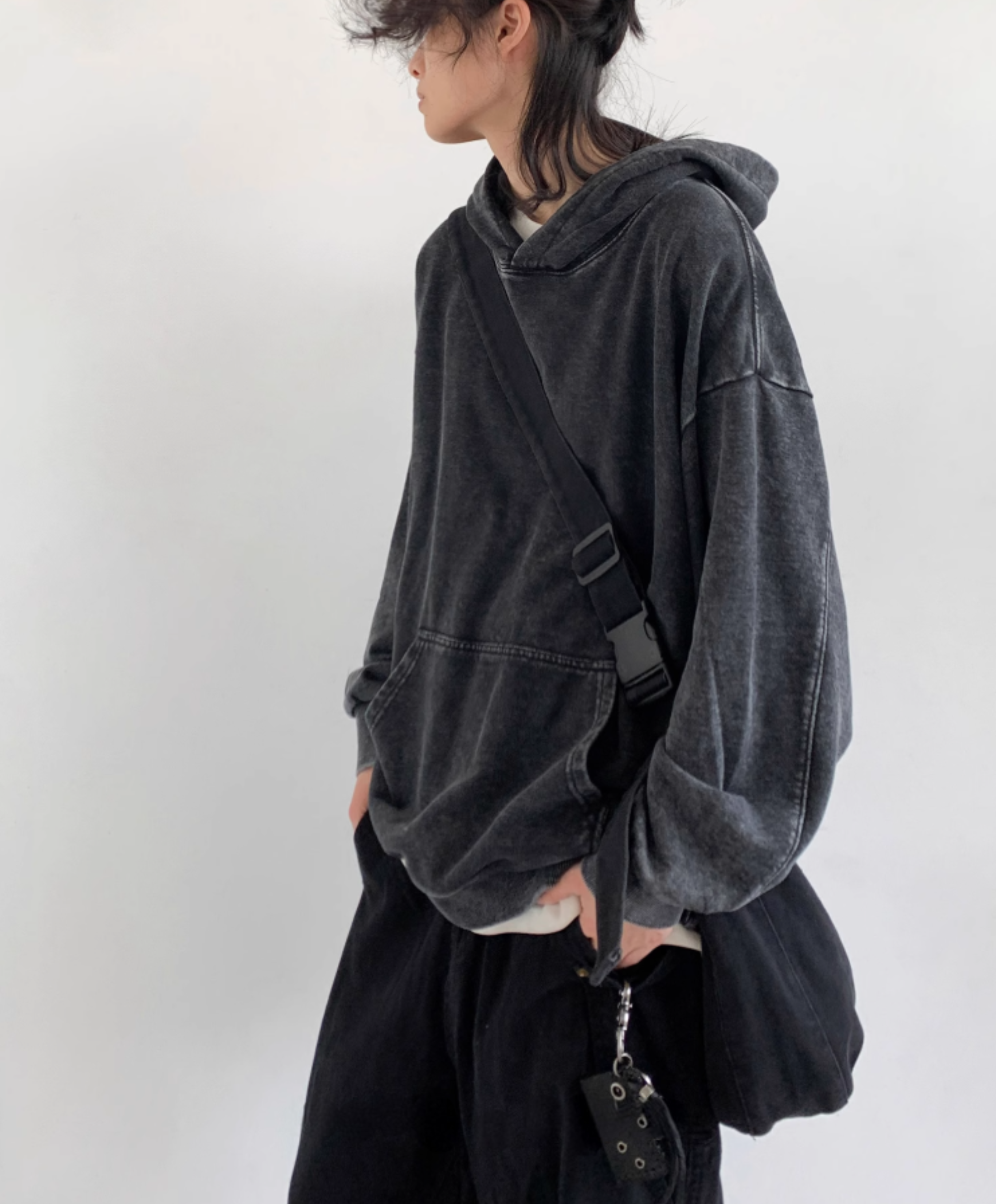 Washed Shadow Hoodie – Kurashi Living