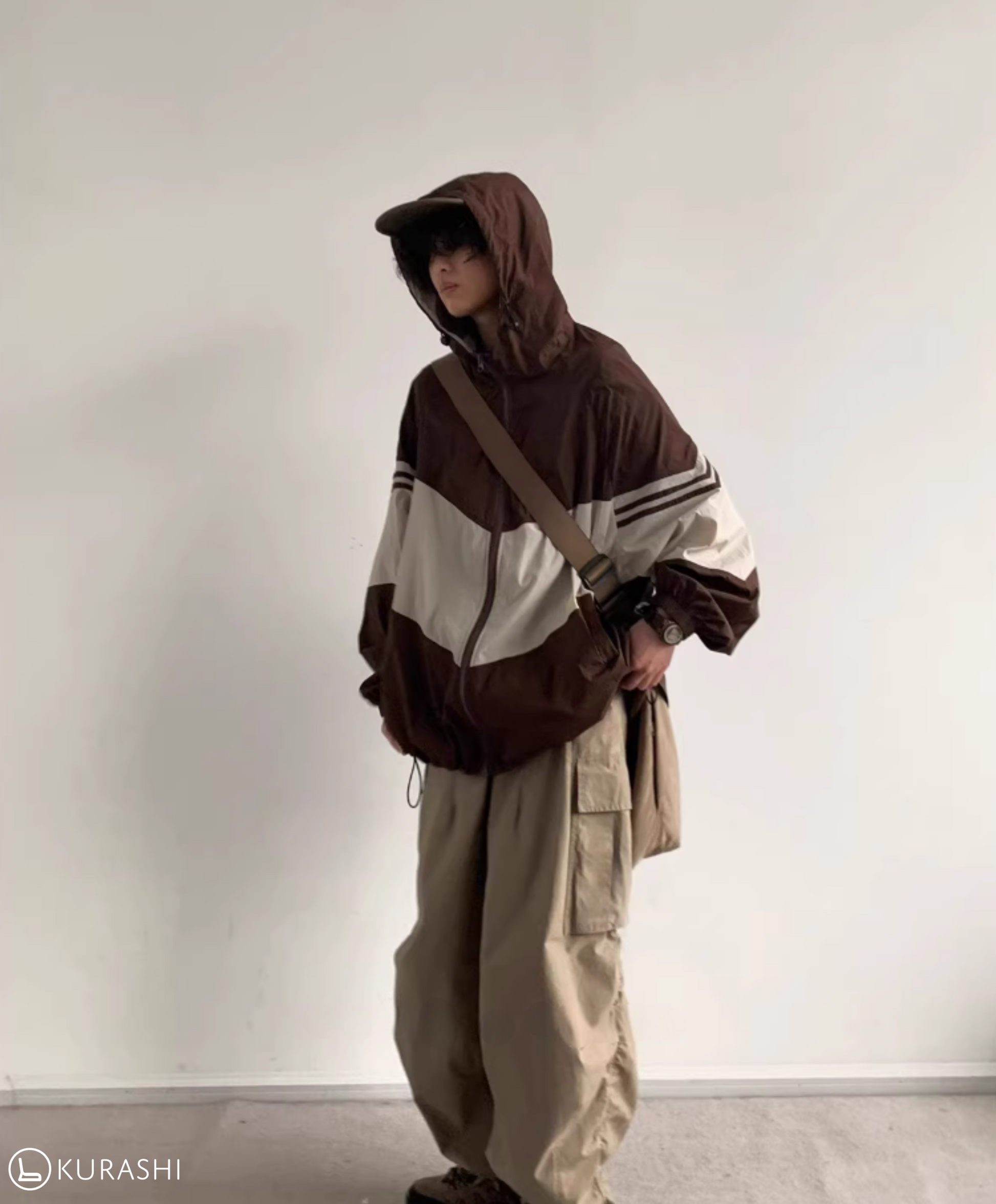 Brownbone Windbreaker Hoodie