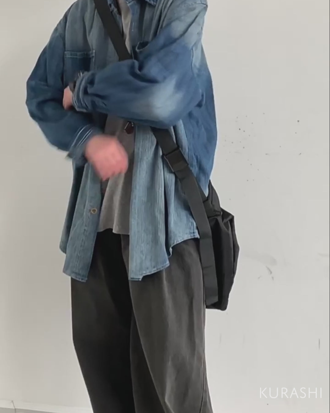 Aozora Faded Denim Overshirt