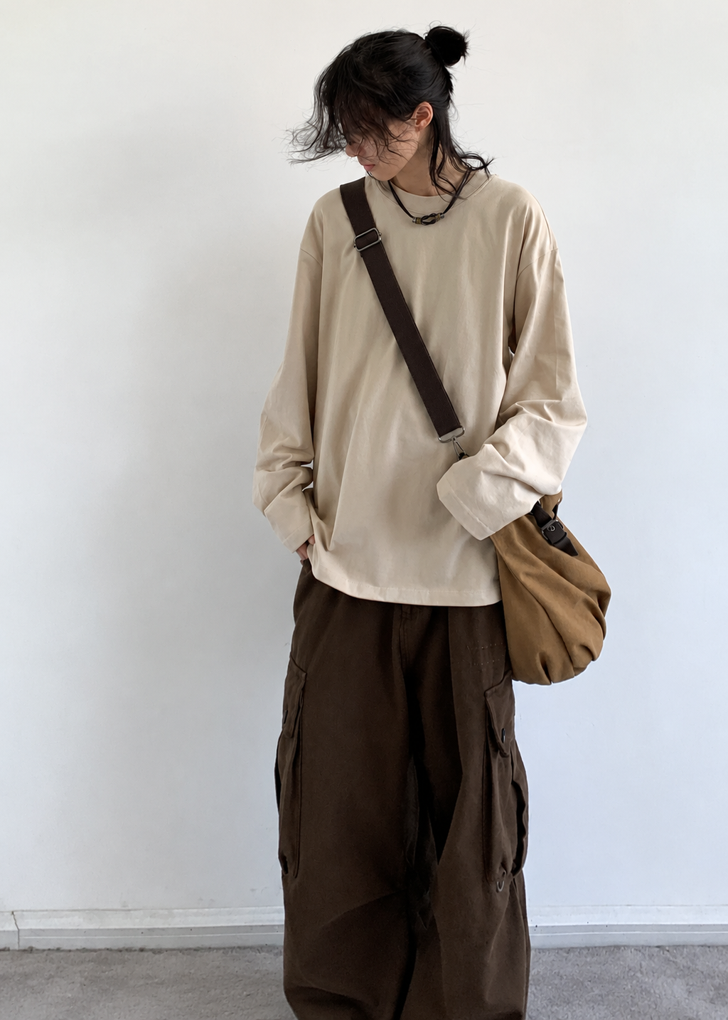 Ren Relaxed Cotton Long Sleeve Tee