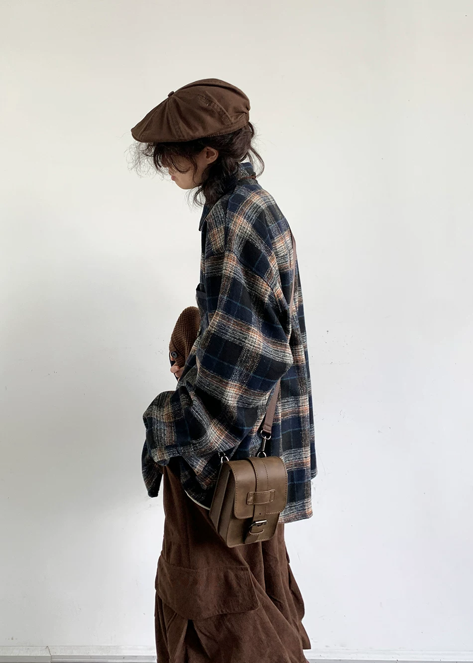 Aki Relaxed Plaid Shirt