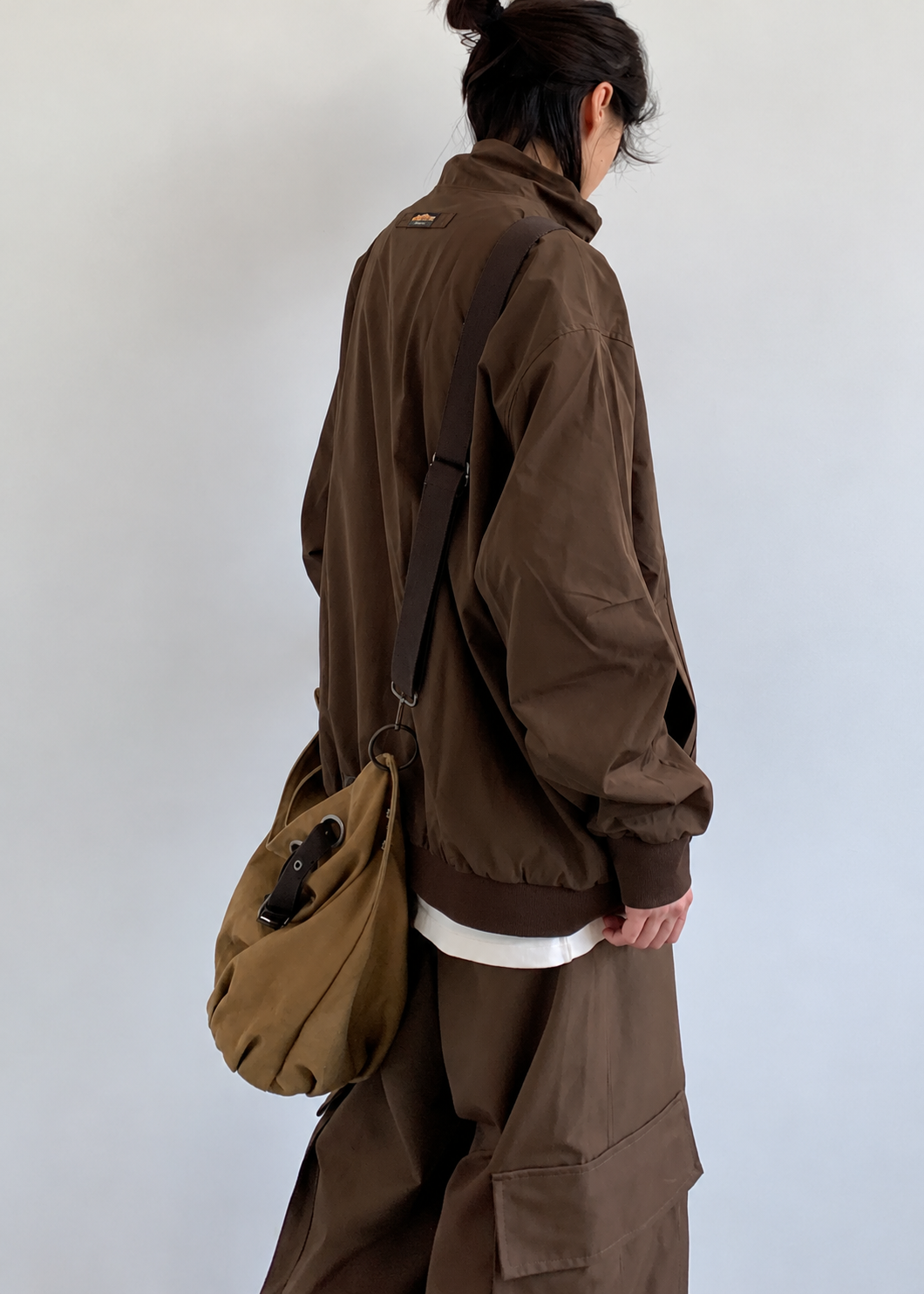 Itsuki Stand-Collar Utility Jacket