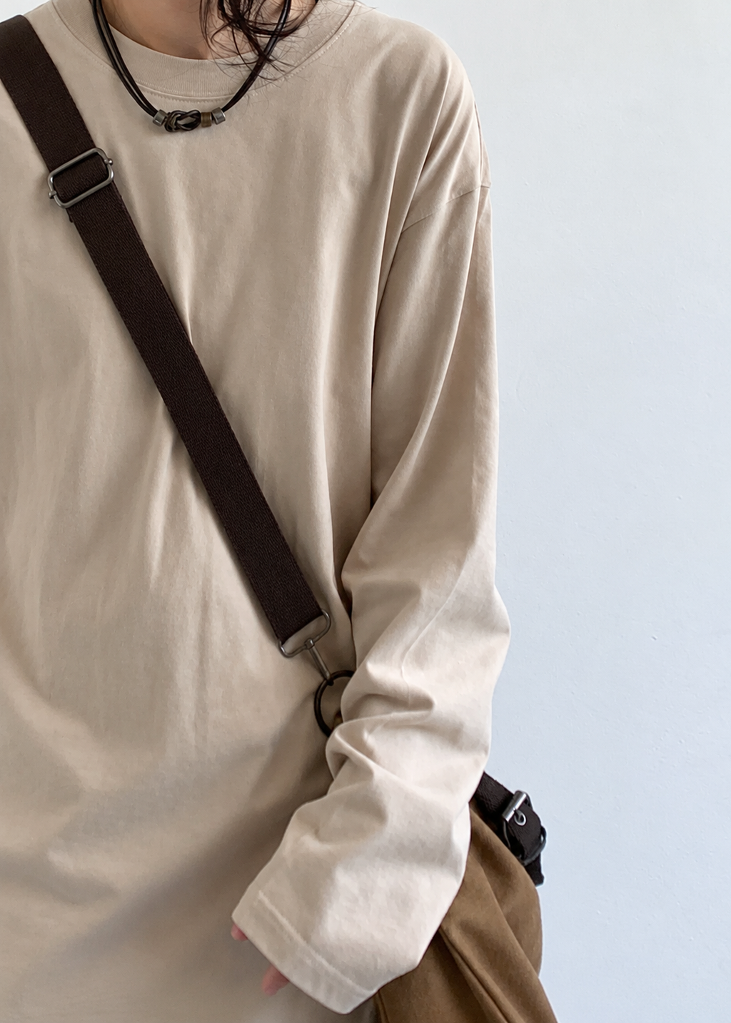 Ren Relaxed Cotton Long Sleeve Tee