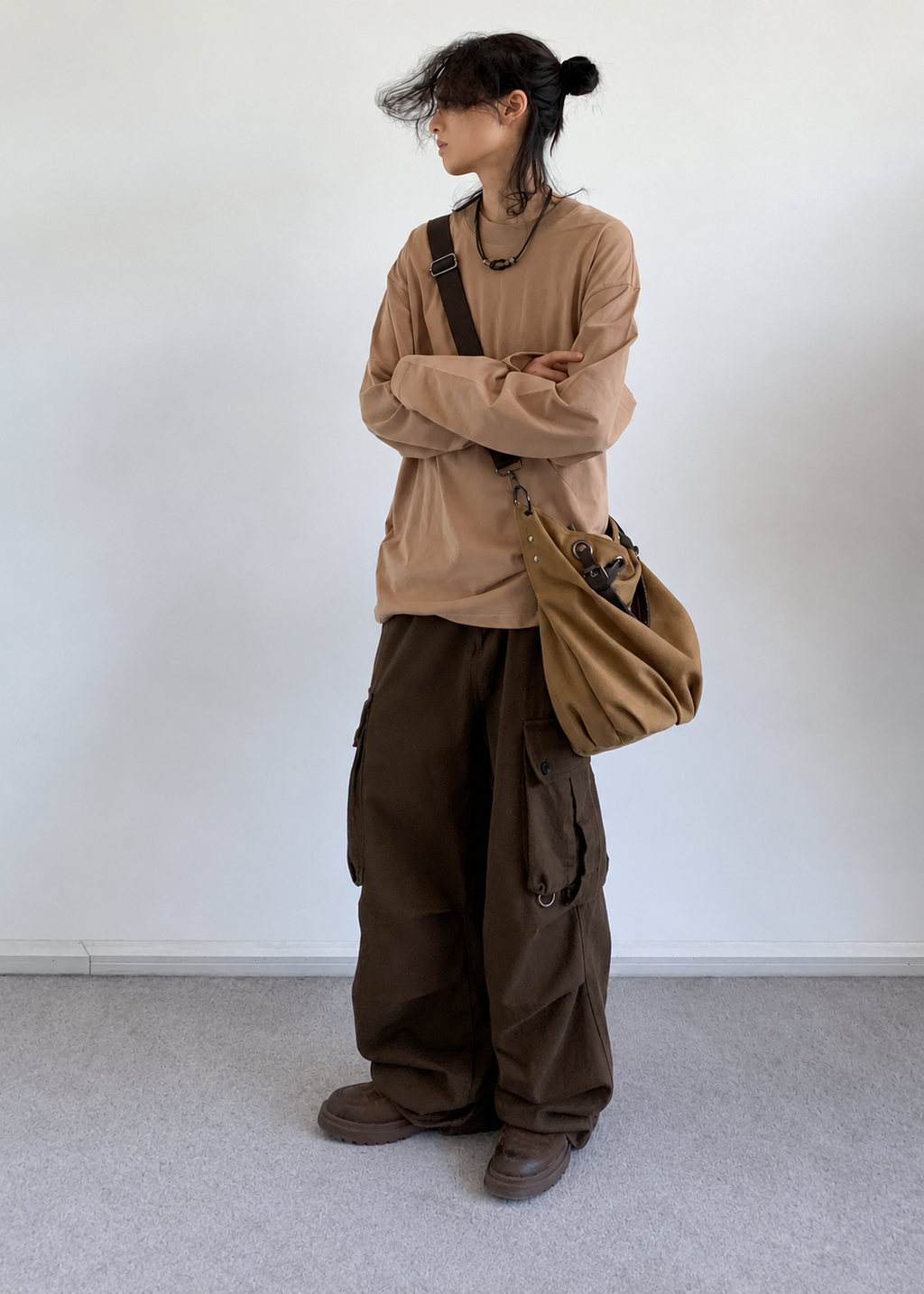 Ren Relaxed Cotton Long Sleeve Tee