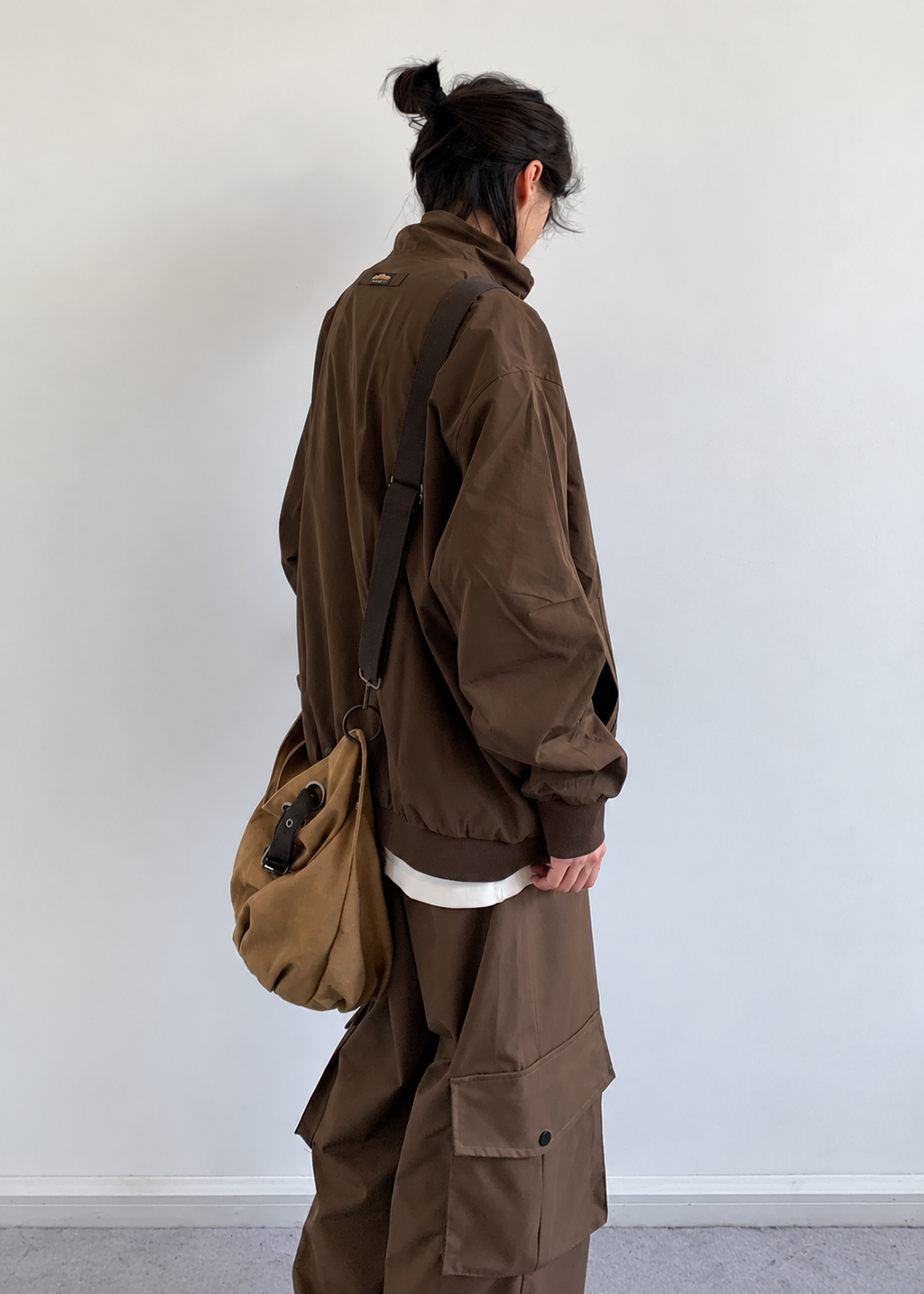 Itsuki Stand-Collar Utility Jacket