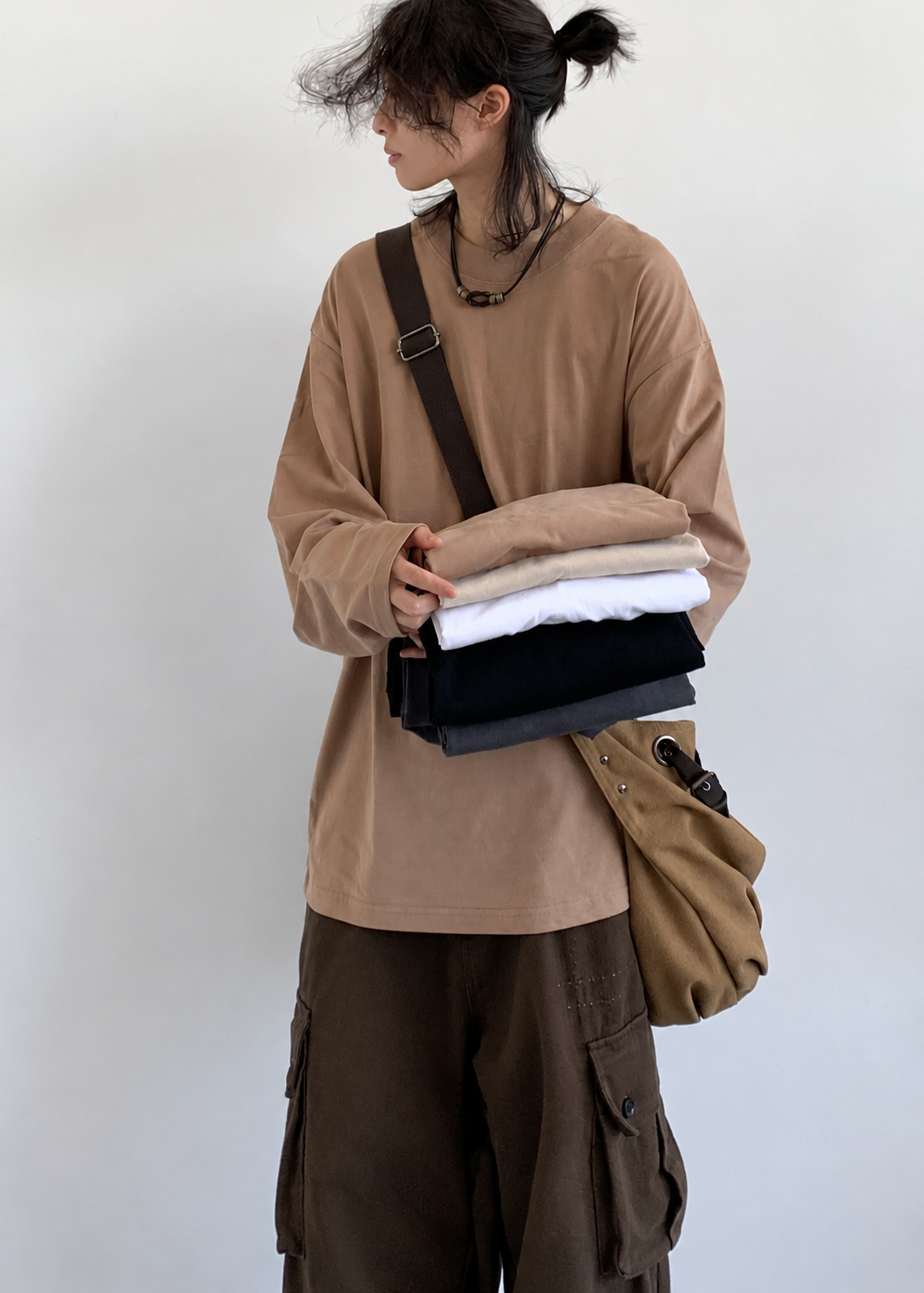 Ren Relaxed Cotton Long Sleeve Tee