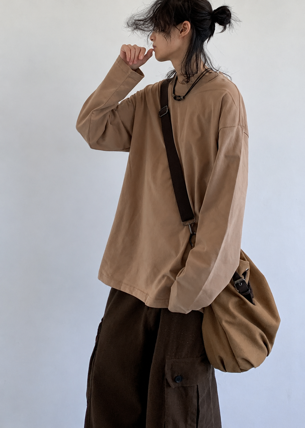 Ren Relaxed Cotton Long Sleeve Tee