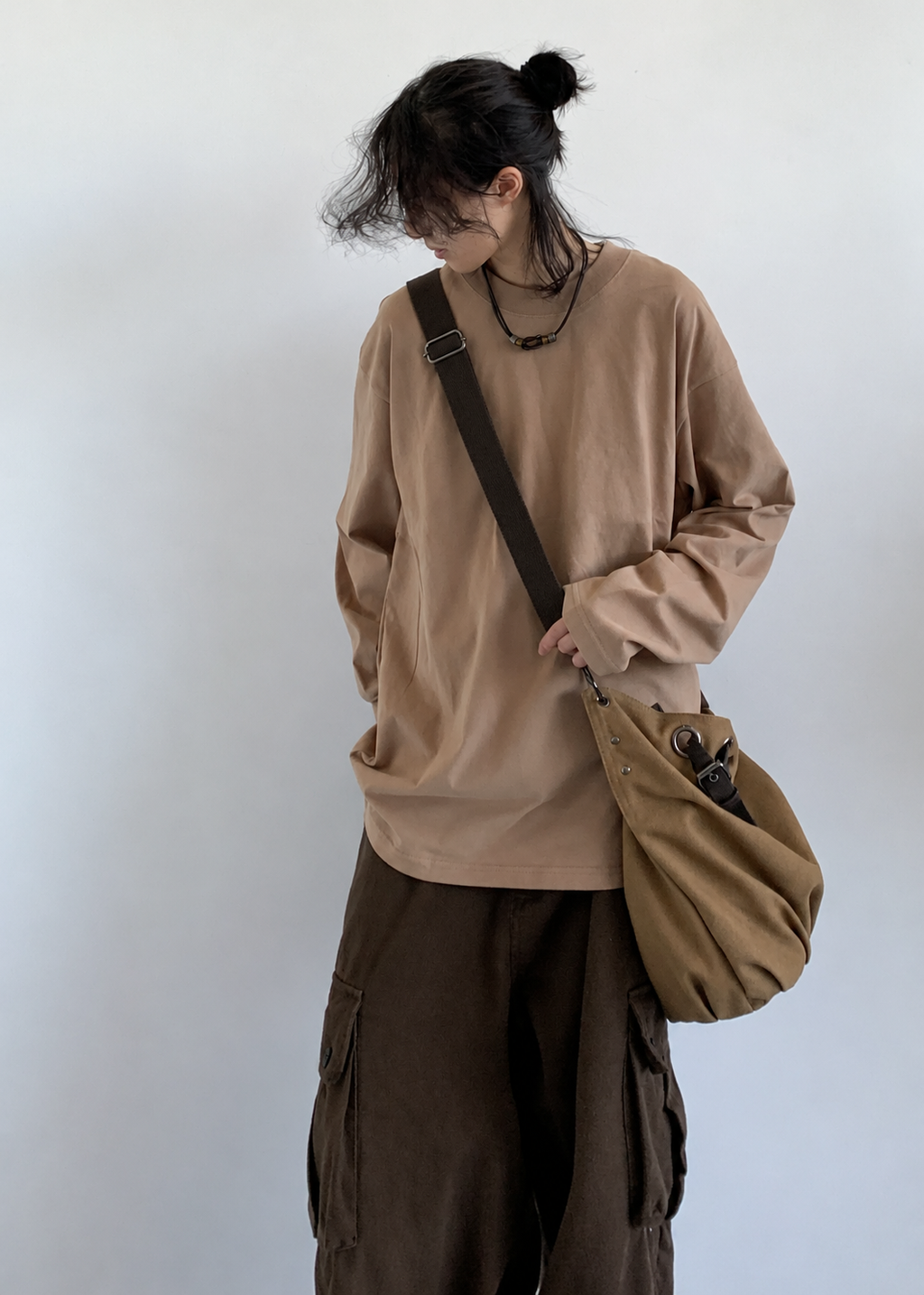 Ren Relaxed Cotton Long Sleeve Tee