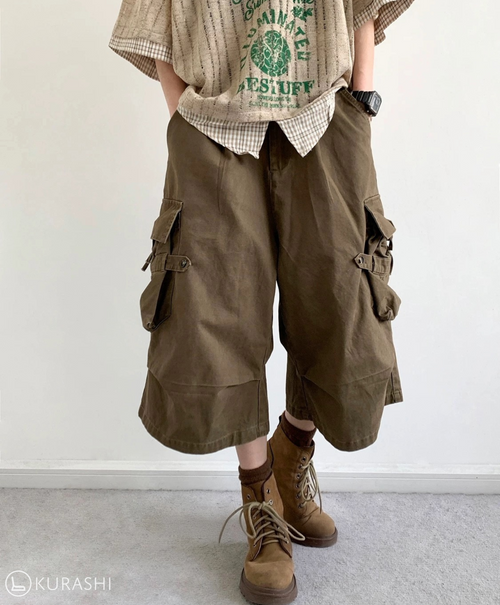 Kurashima Drop-Cargo Shorts – Kurashi Living