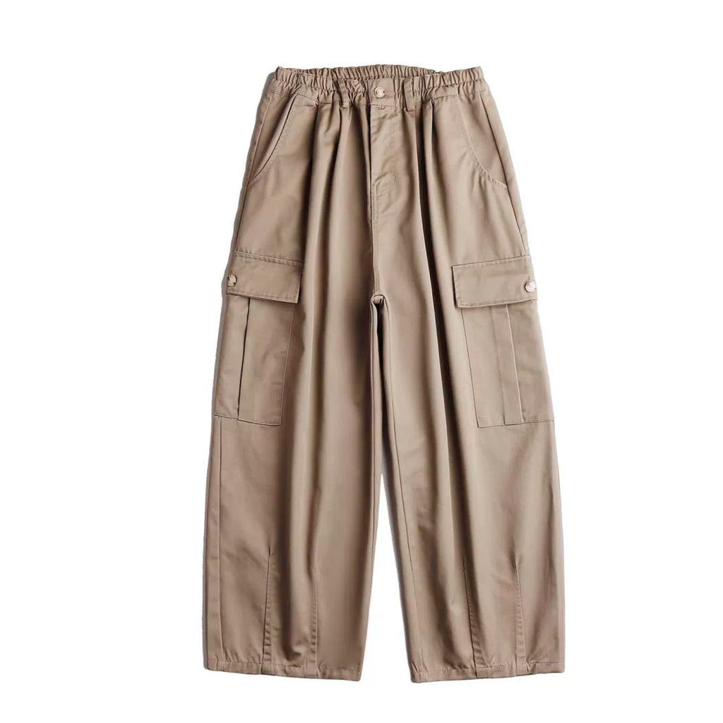 Jikaze Wide-Leg Utility Trousers