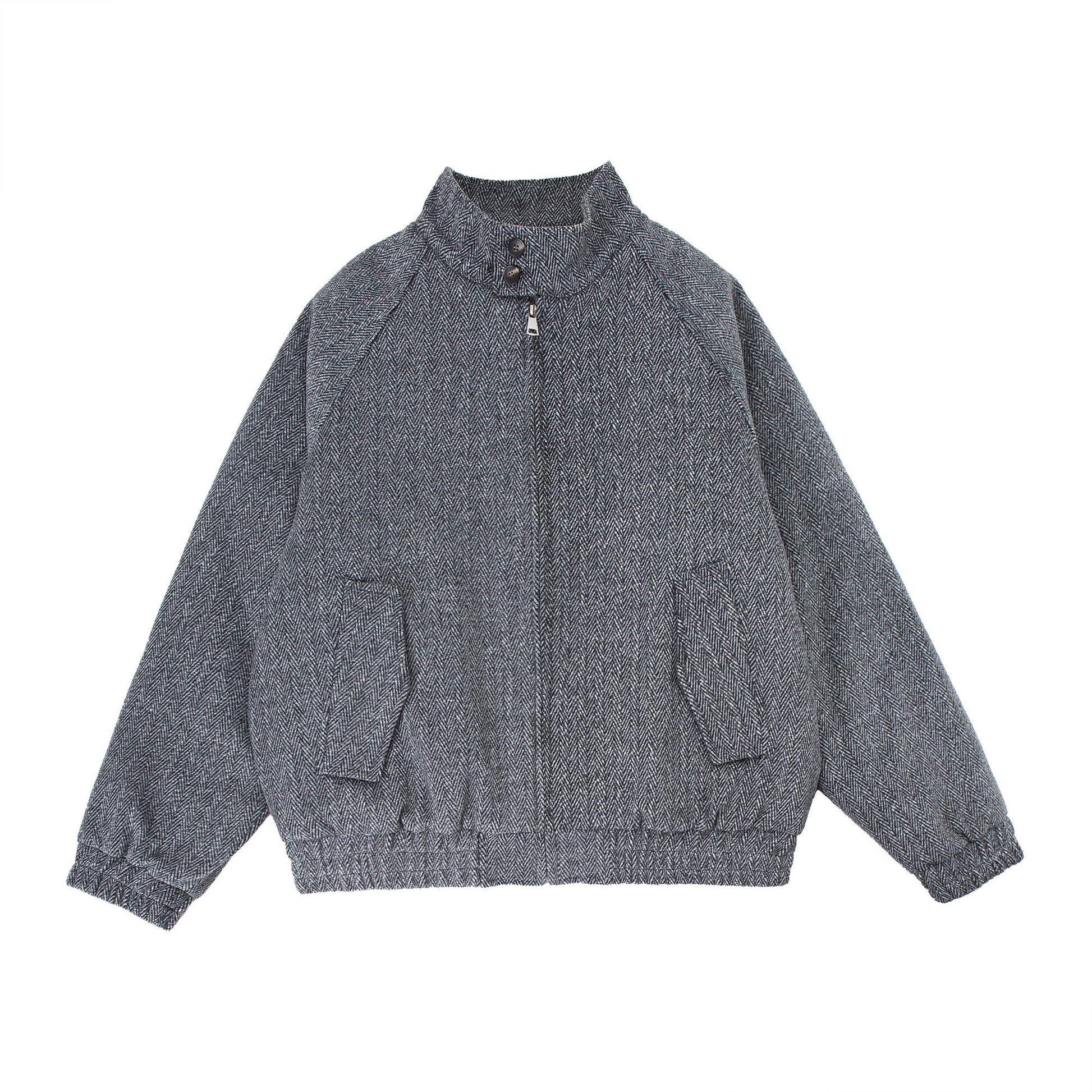 Renji Textured Zip-Up Jacket