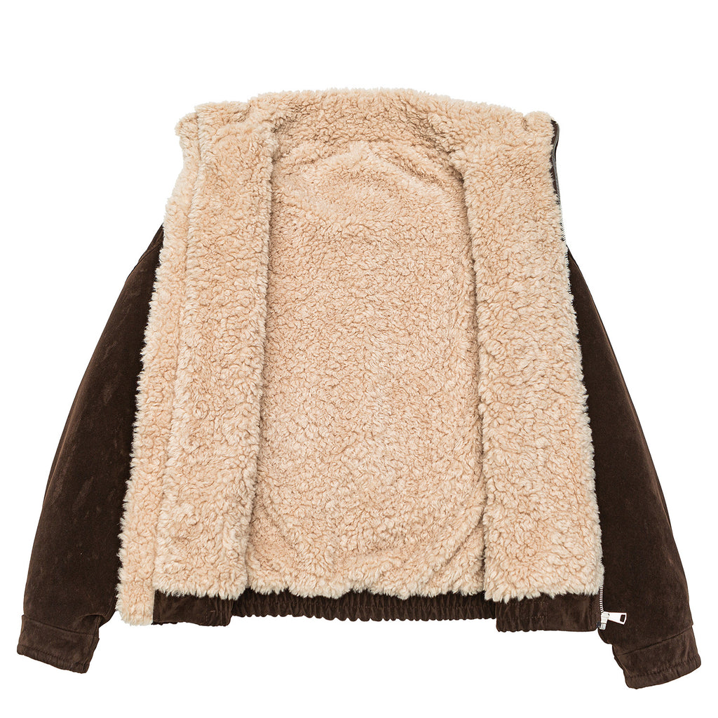 Arata Corduroy Fleece Collar Jacket