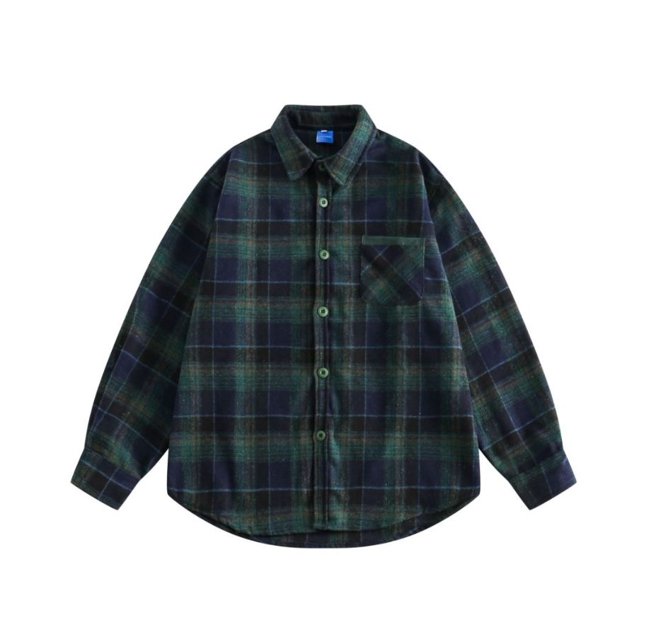 Aki Relaxed Plaid Shirt