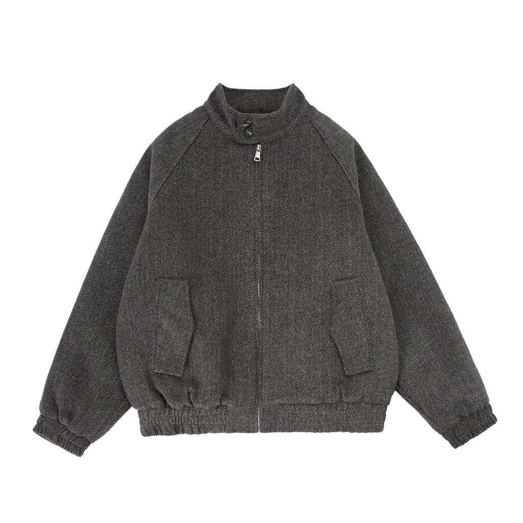 Renji Textured Zip-Up Jacket