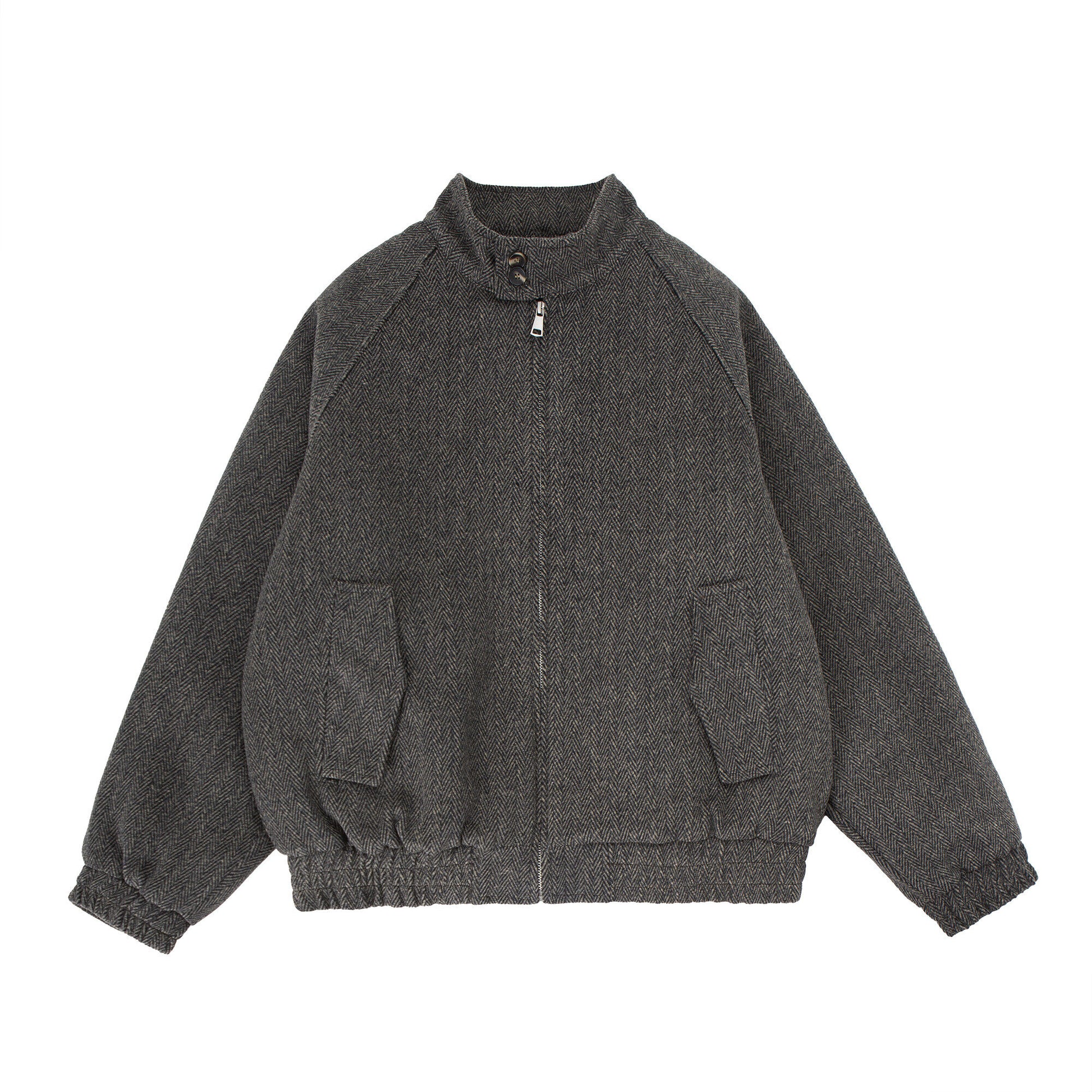 Renji Textured Zip-Up Jacket
