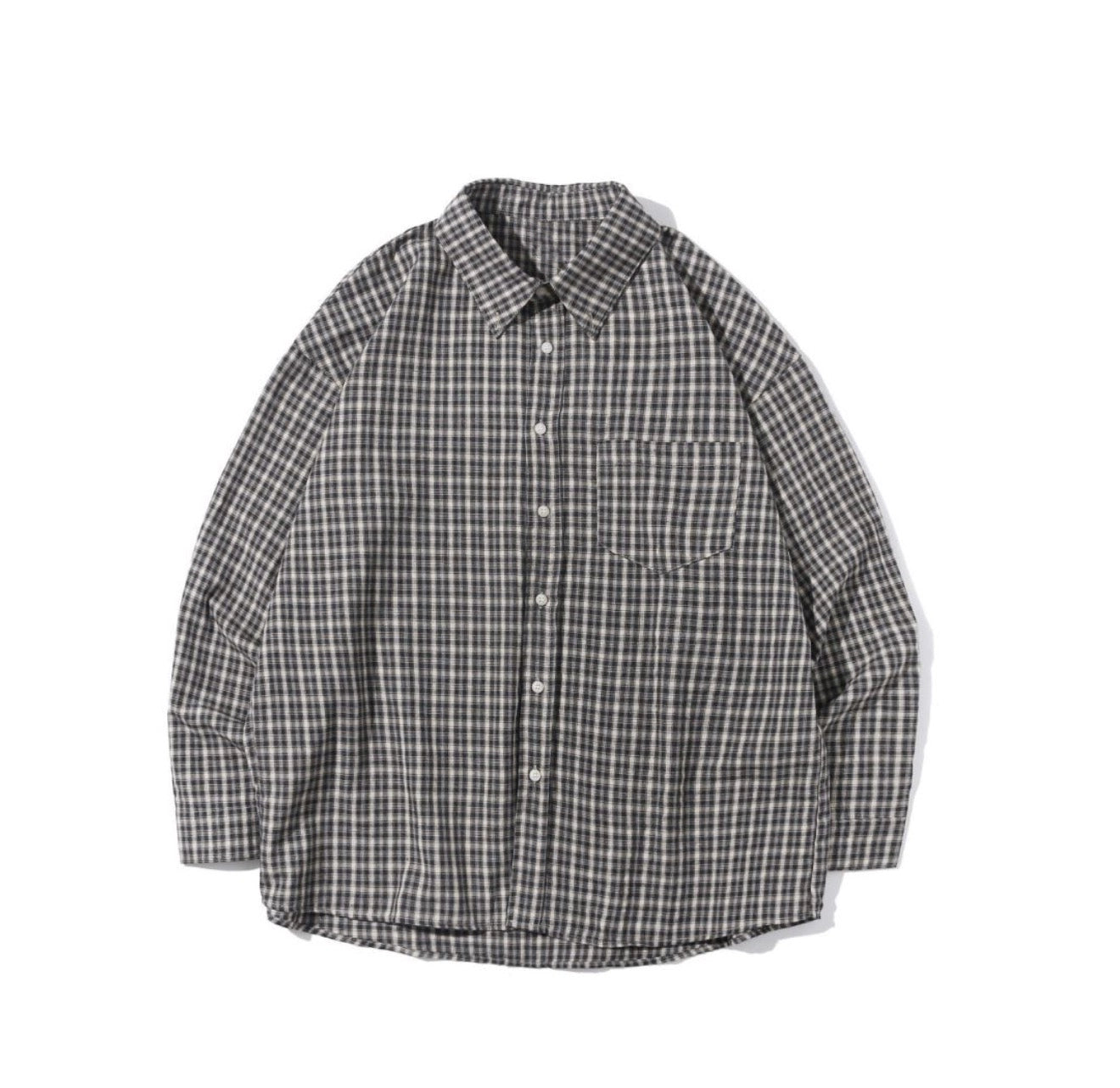 Haruka Vintage Check Shirt – Kurashi Living