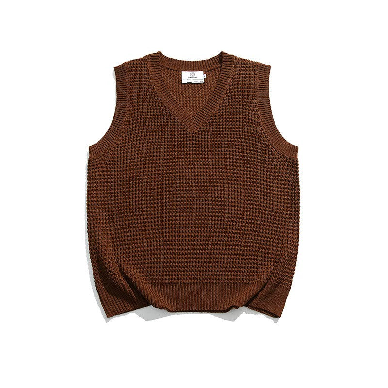 Asahi Textured Knit Vest – Kurashi Living
