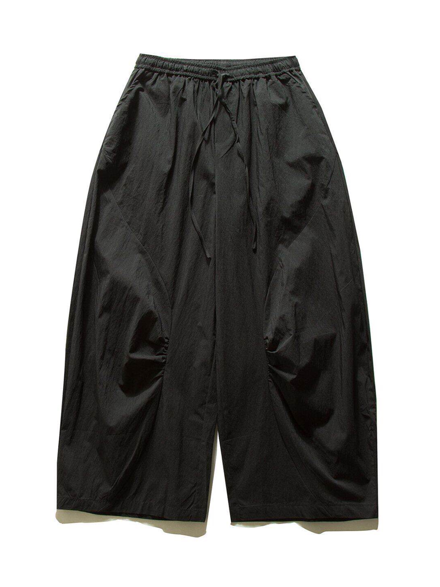 Haru Drawstring Wide-Leg Pants