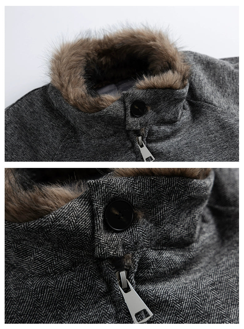 Haruto Vintage Fleece Collar Jacket