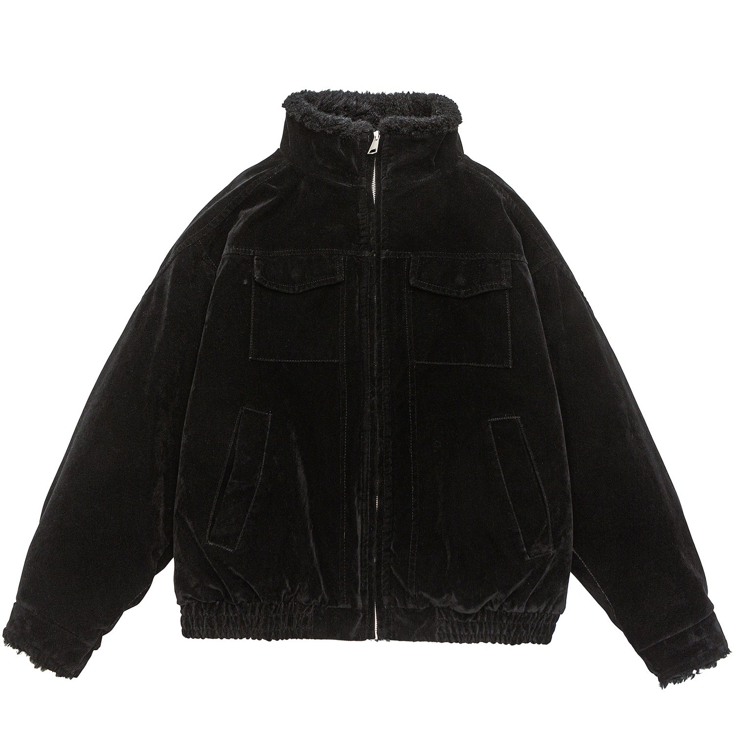 Arata Corduroy Fleece Collar Jacket