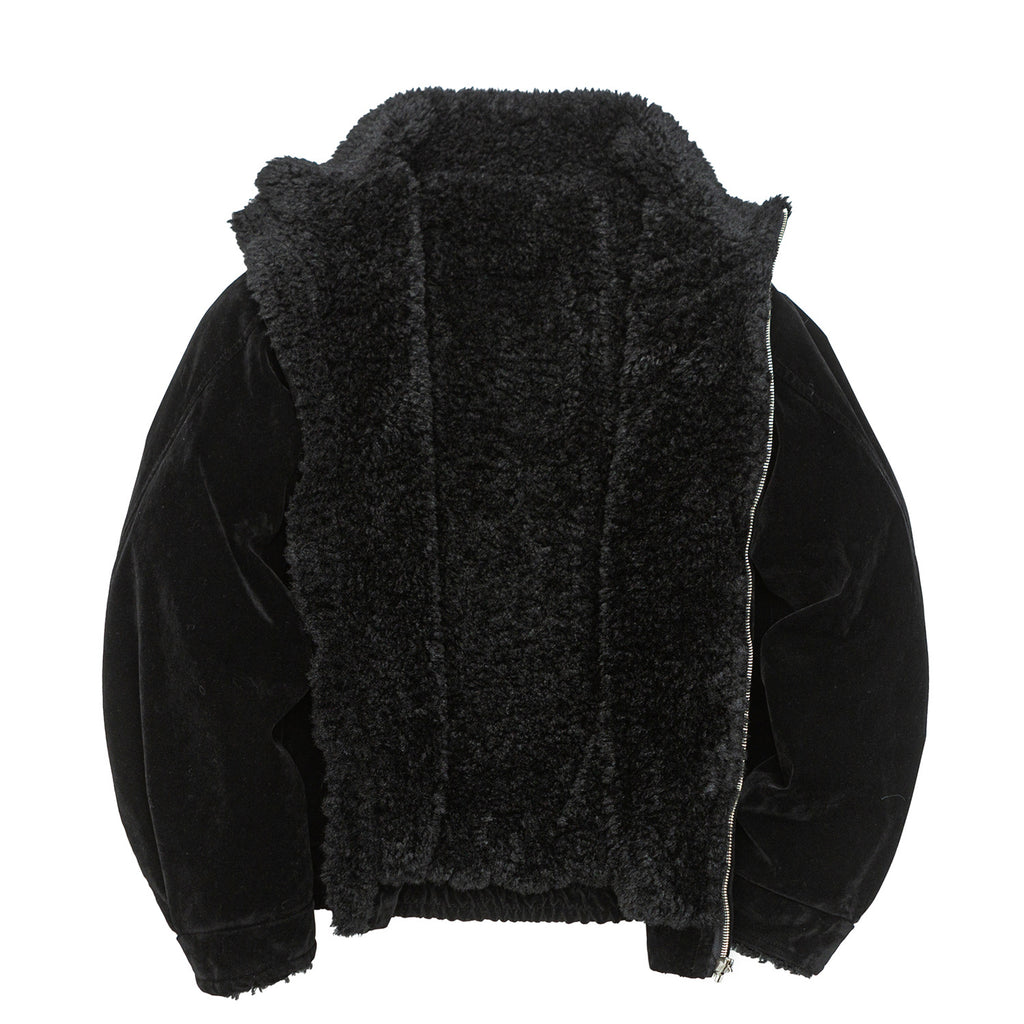 Arata Corduroy Fleece Collar Jacket