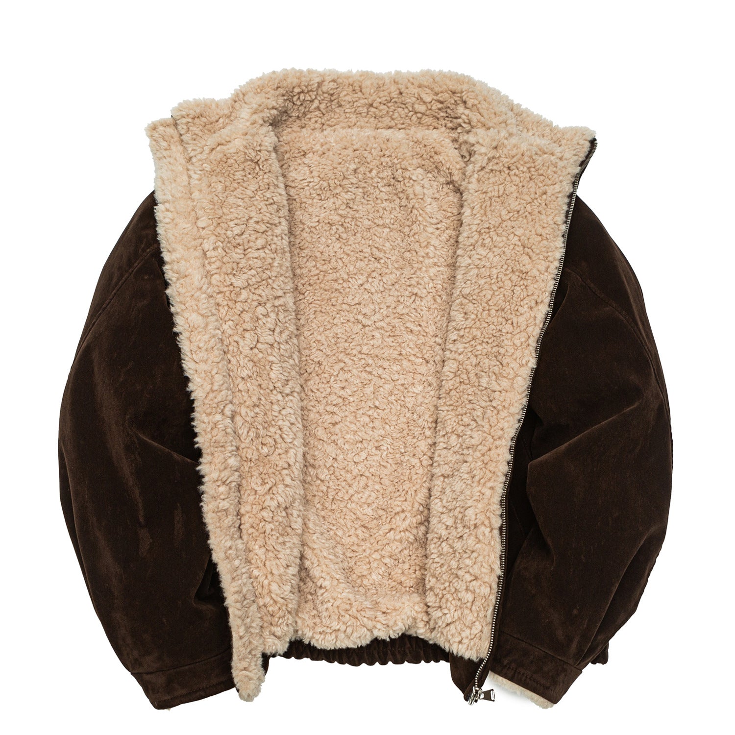 Arata Corduroy Fleece Collar Jacket