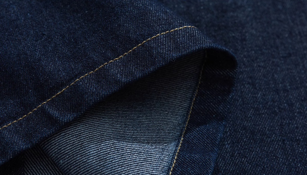 Denim Toggle Hooded Jacket