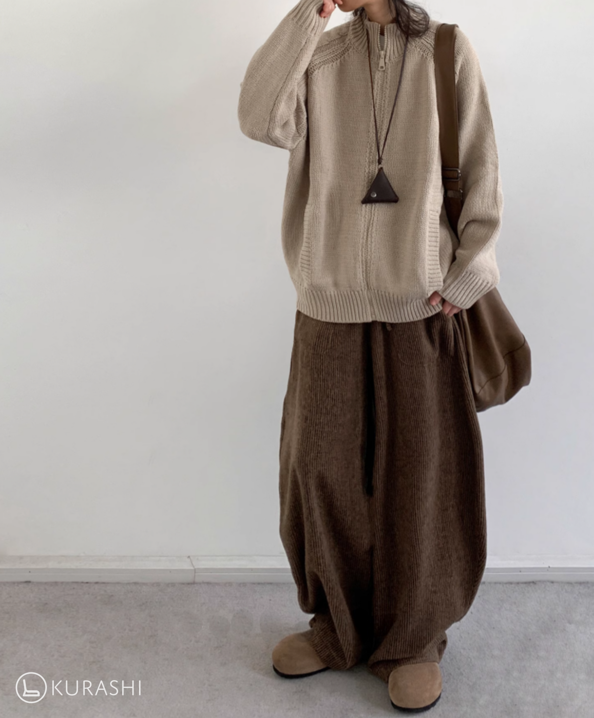 Corduroy Knit-Waist Lounge Pants