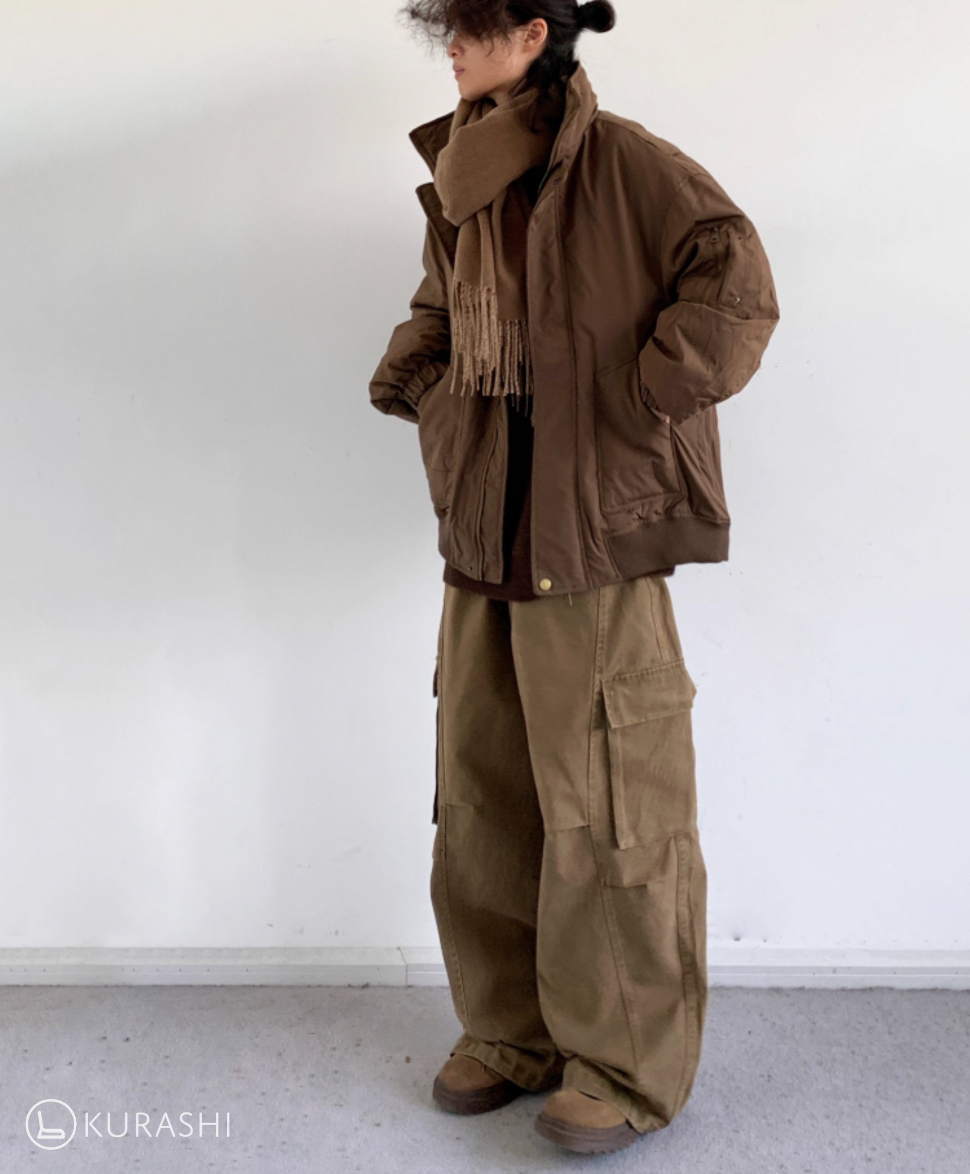 Mokuzai Wide-Leg Trousers