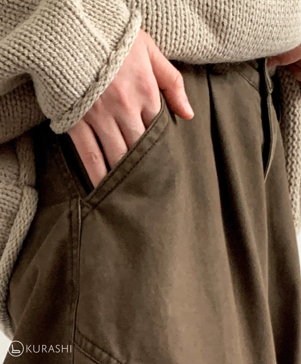 Aviator Wide-Leg Cargo Pants