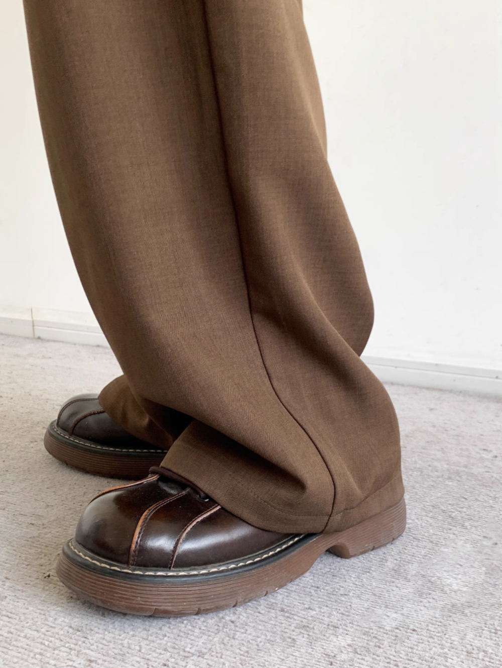 Yūgure Pleated Wide Trousers