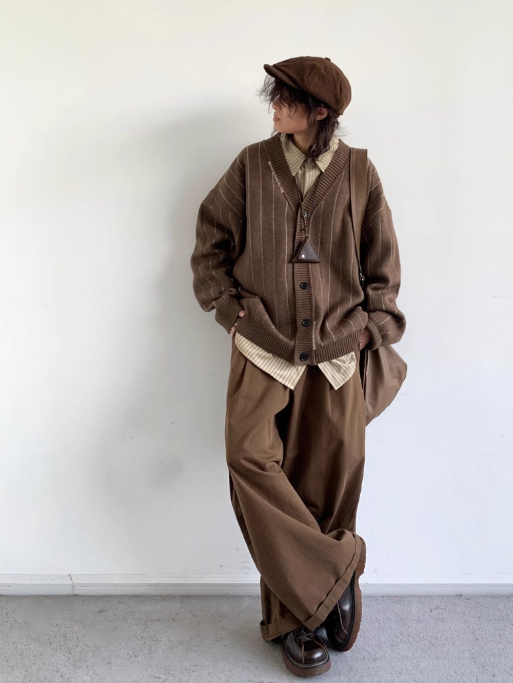 Kōcha Stripe Knit Cardigan