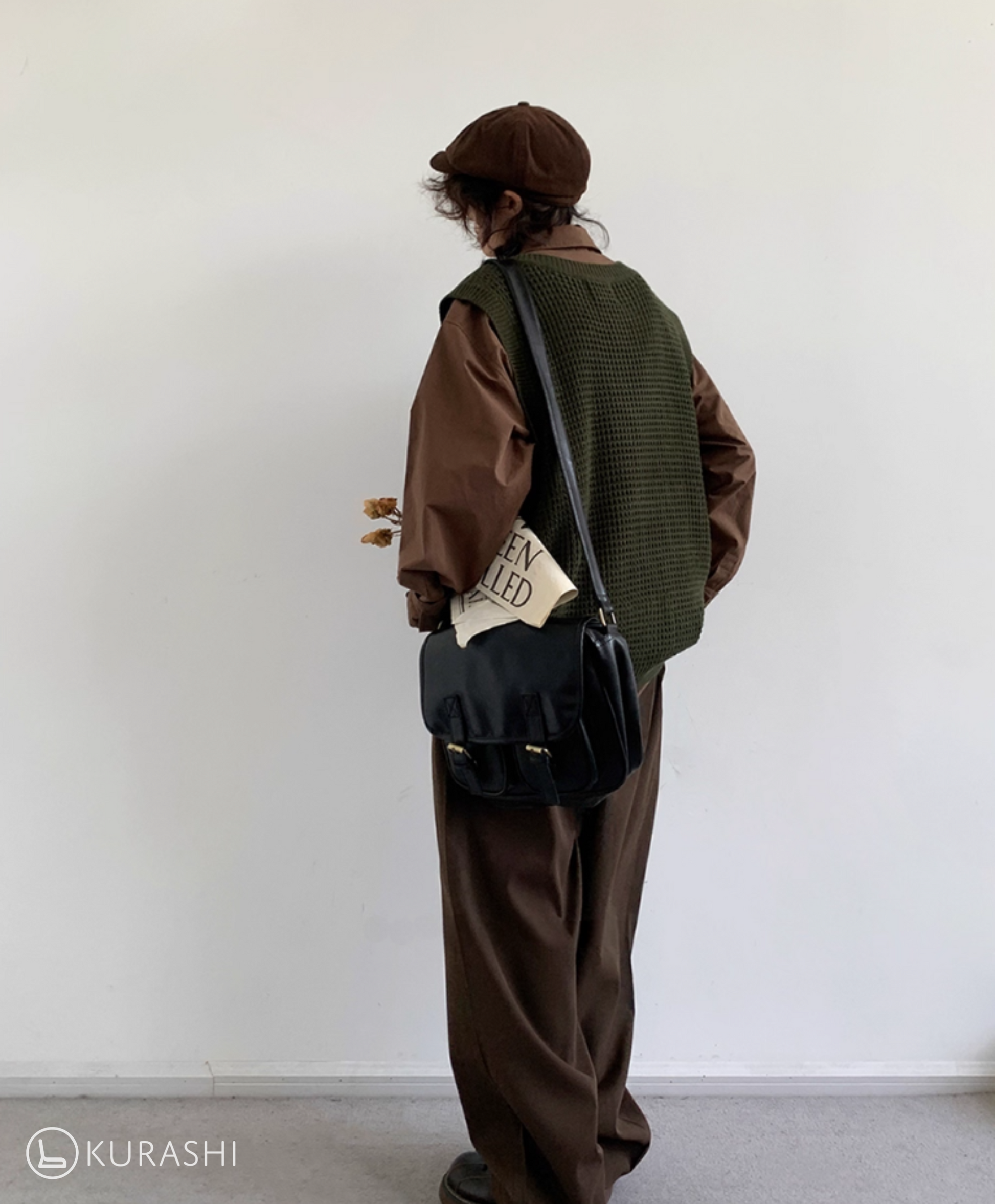 Asahi Textured Knit Vest