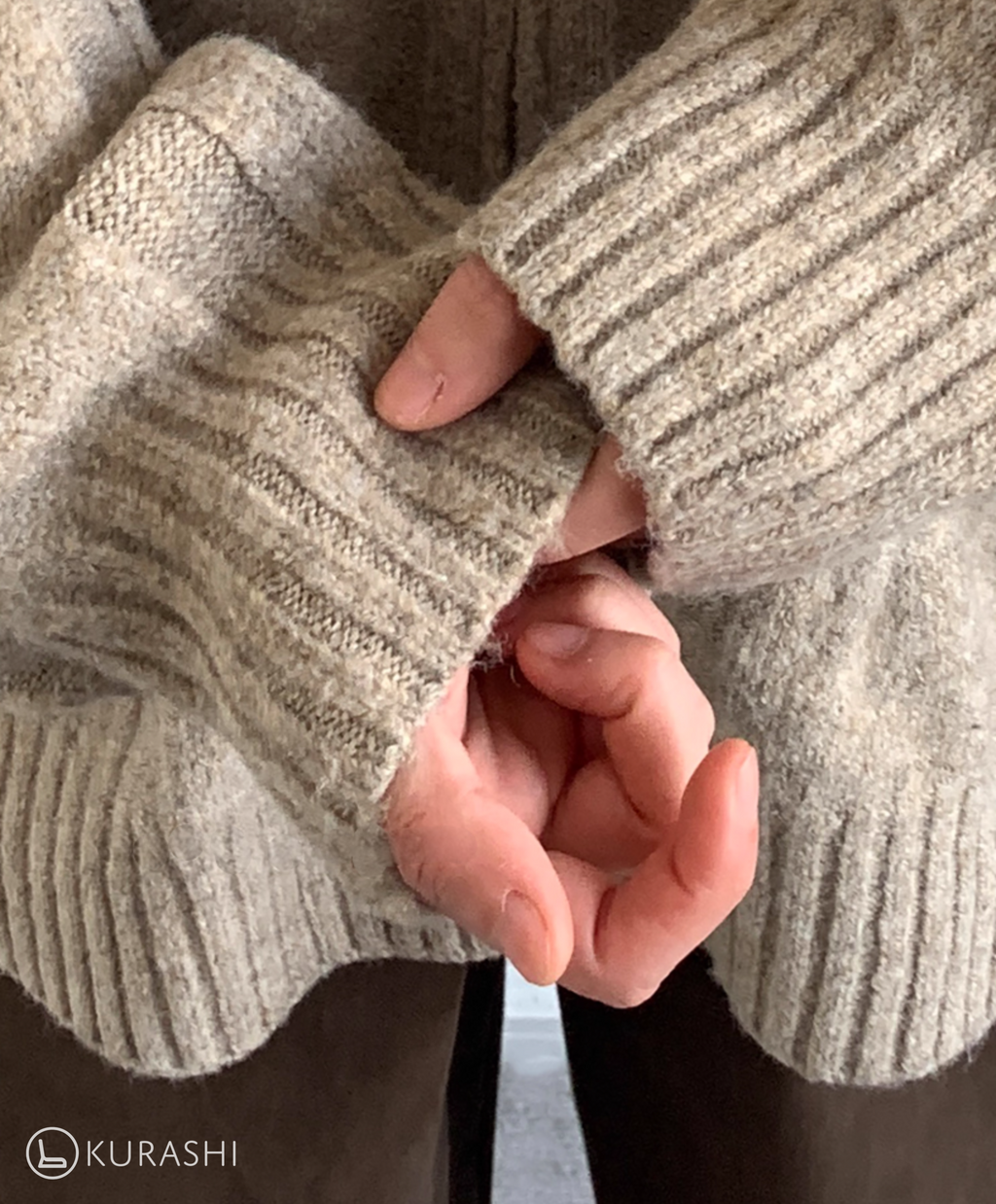 Hokuto Textured Knit Zip Cardigan