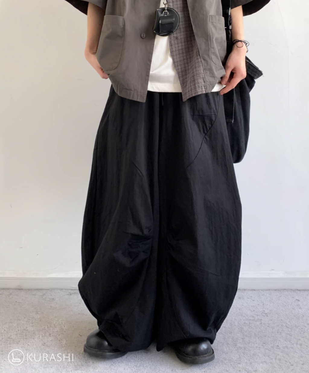 Kaito Airflow Wide-Leg Trousers