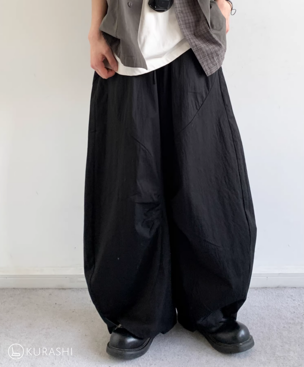 Kaito Airflow Wide-Leg Trousers
