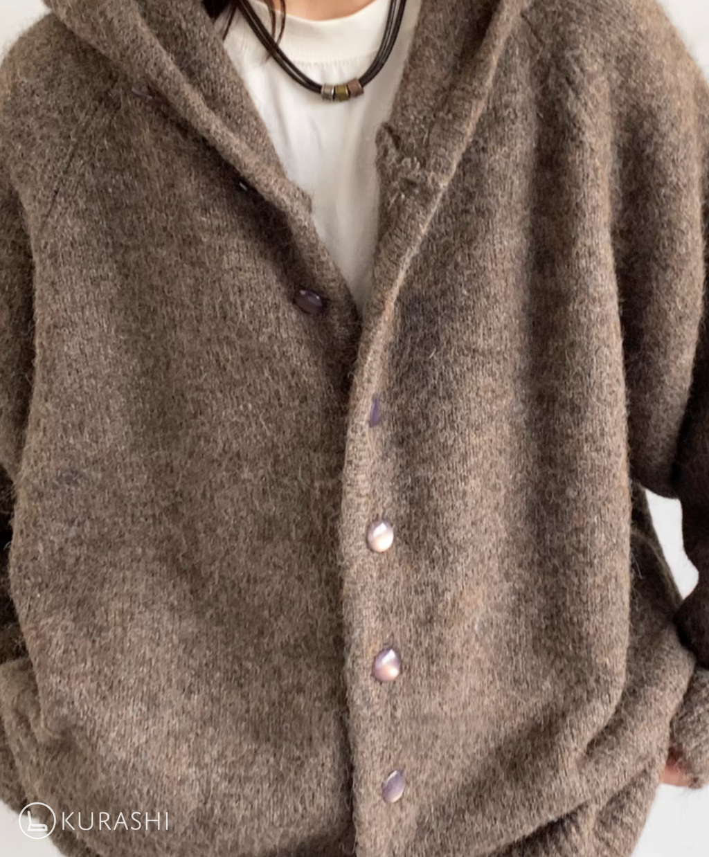 Arashi Knit Hooded Cardigan