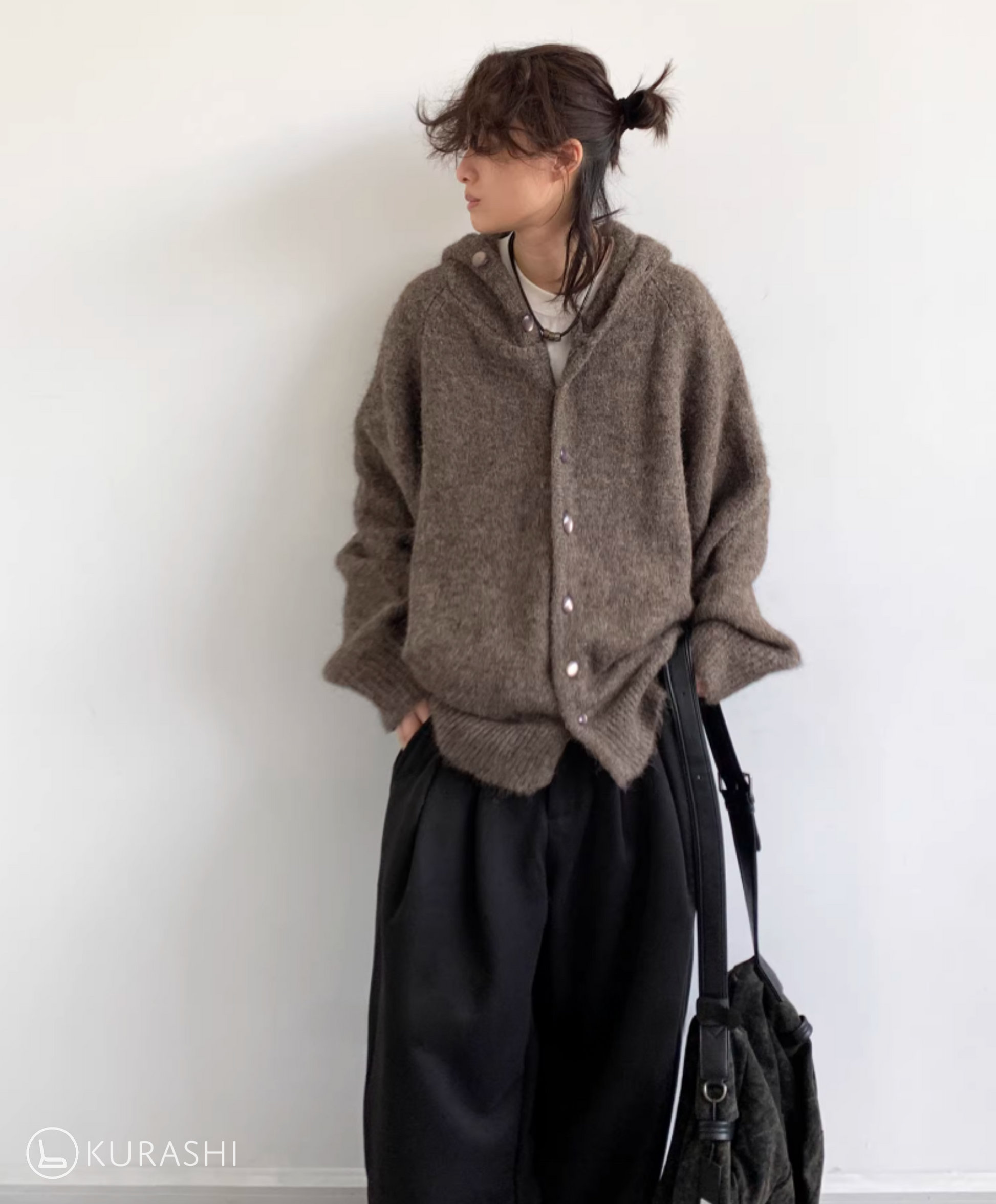 Arashi Knit Hooded Cardigan